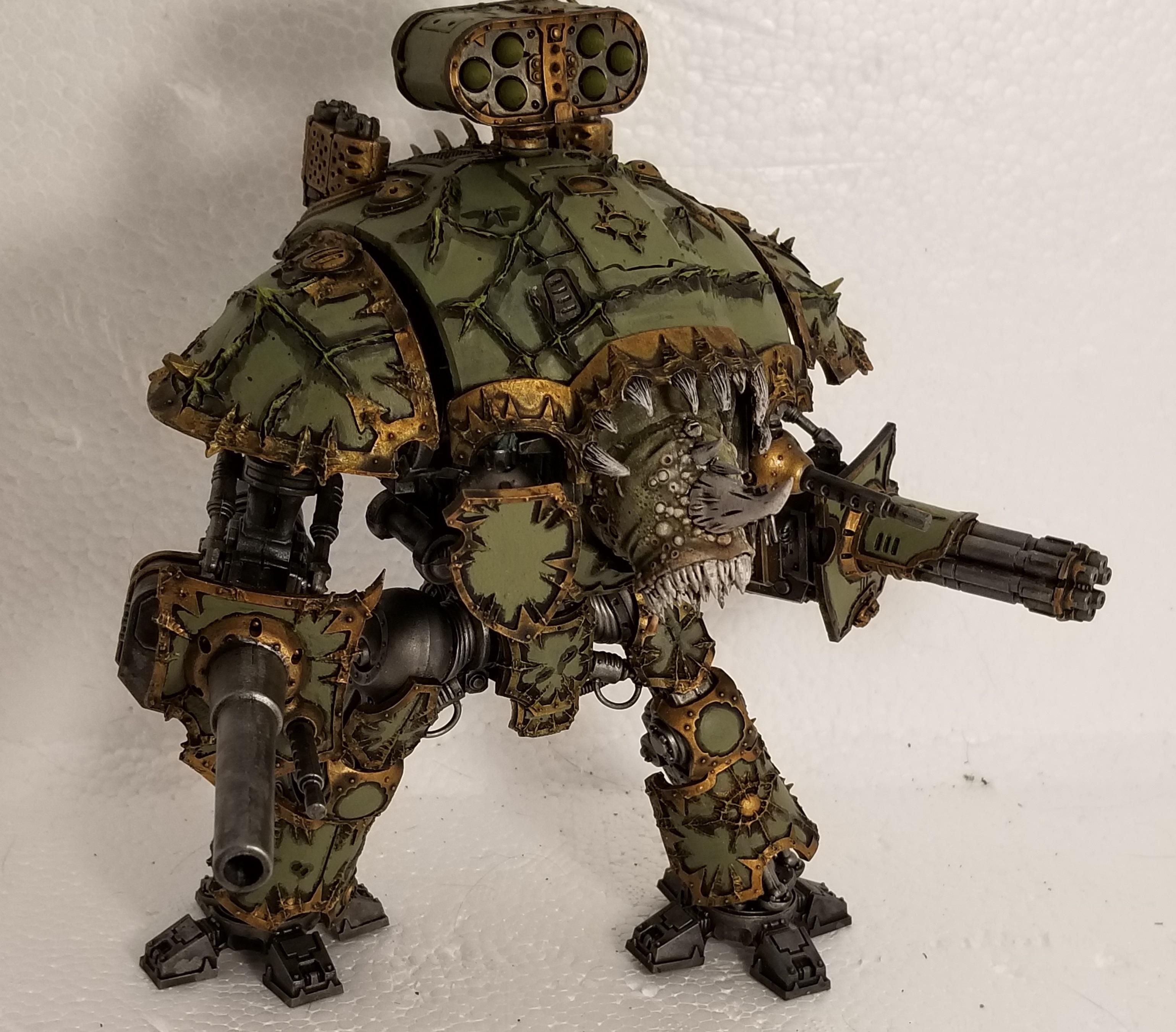 Magnetized Death Guard Titan with maggoth possession, this guy is for sale on Ebay!!