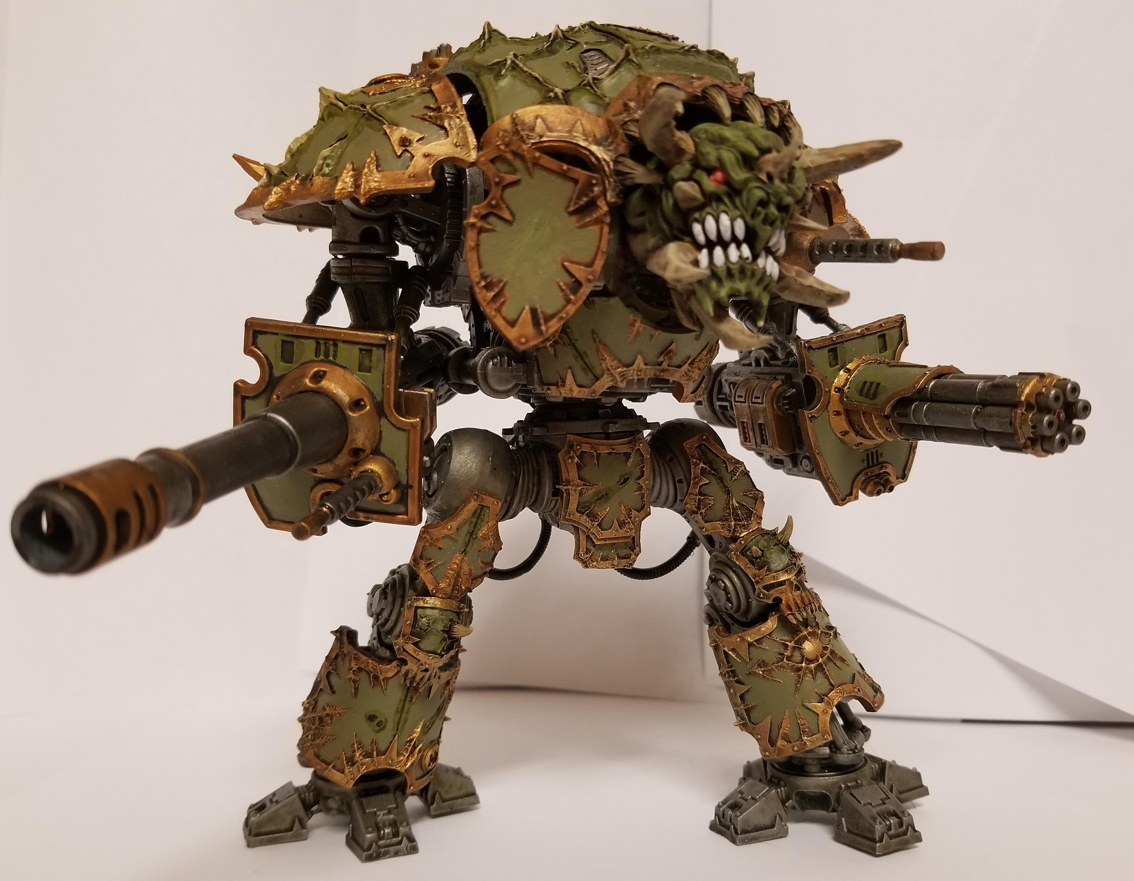 Death guard with a "brute" face