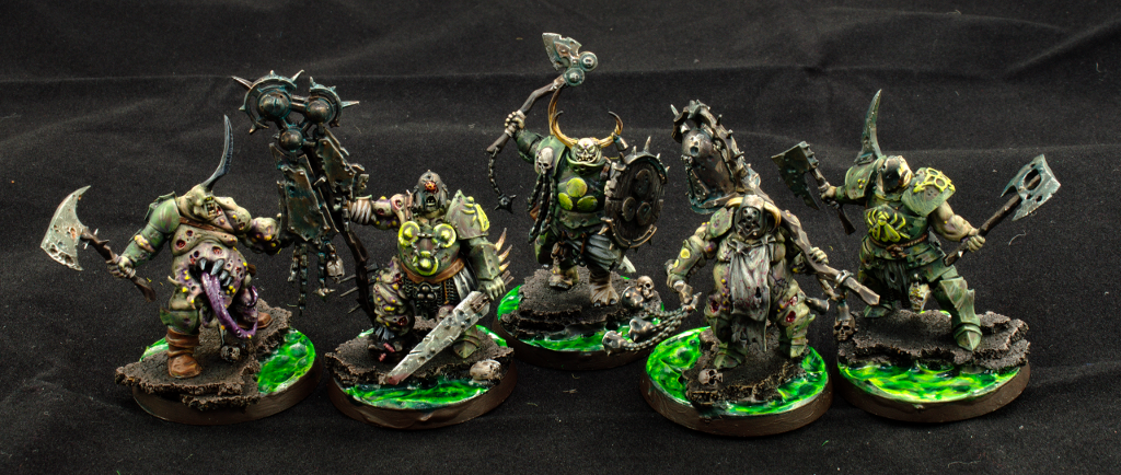 Blightkings, Chaos, Gamesworkshop, Nurgle, Nurgle Rotbringers, Putrid, Rotbringers, Warhammer Quest. Shadows Over Hammerfall
