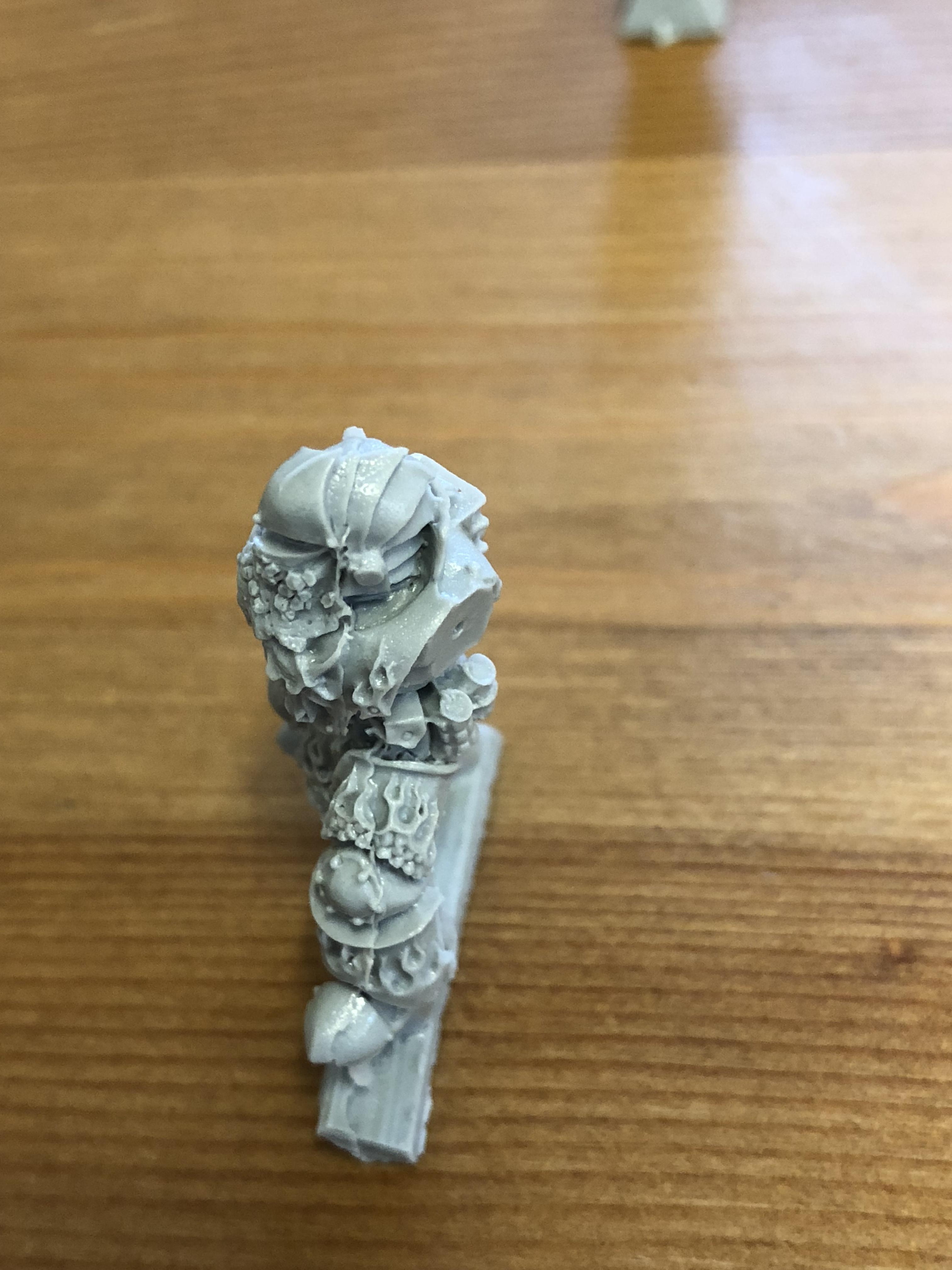 Mould slip on the head