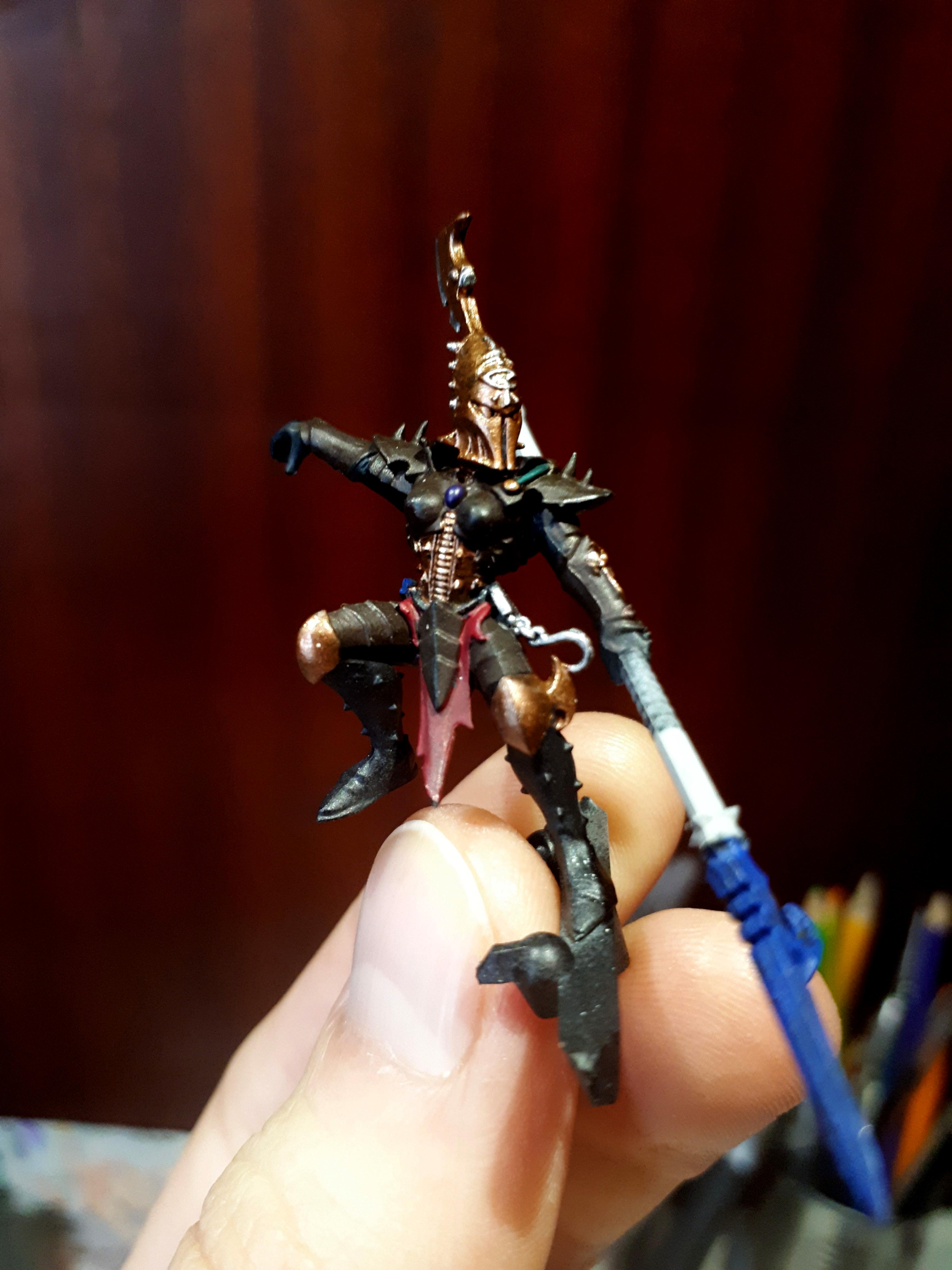 Dark, Darkeldar, Eldar, Warhammer 40,000, Work In Progress