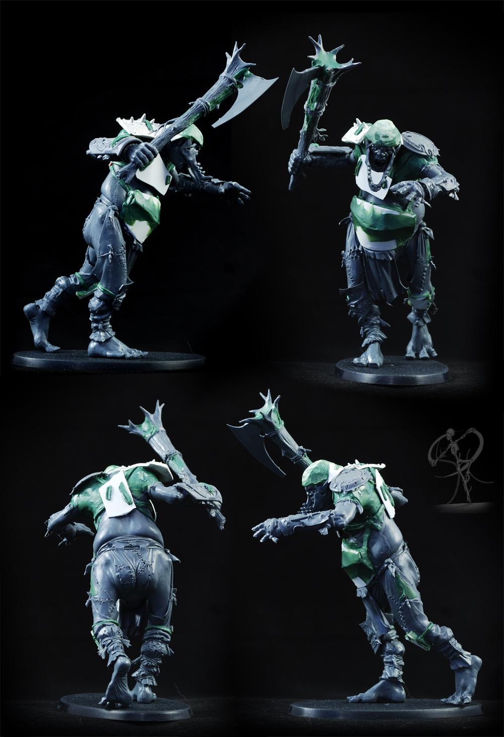 Age Of Sigmar, Aleguzzler Gargant, Destruction, Games Workshop, Giant, Greenstuff, Kneadatite, Oversized, Plasticard, Sculpting, Warhammer Fantasy