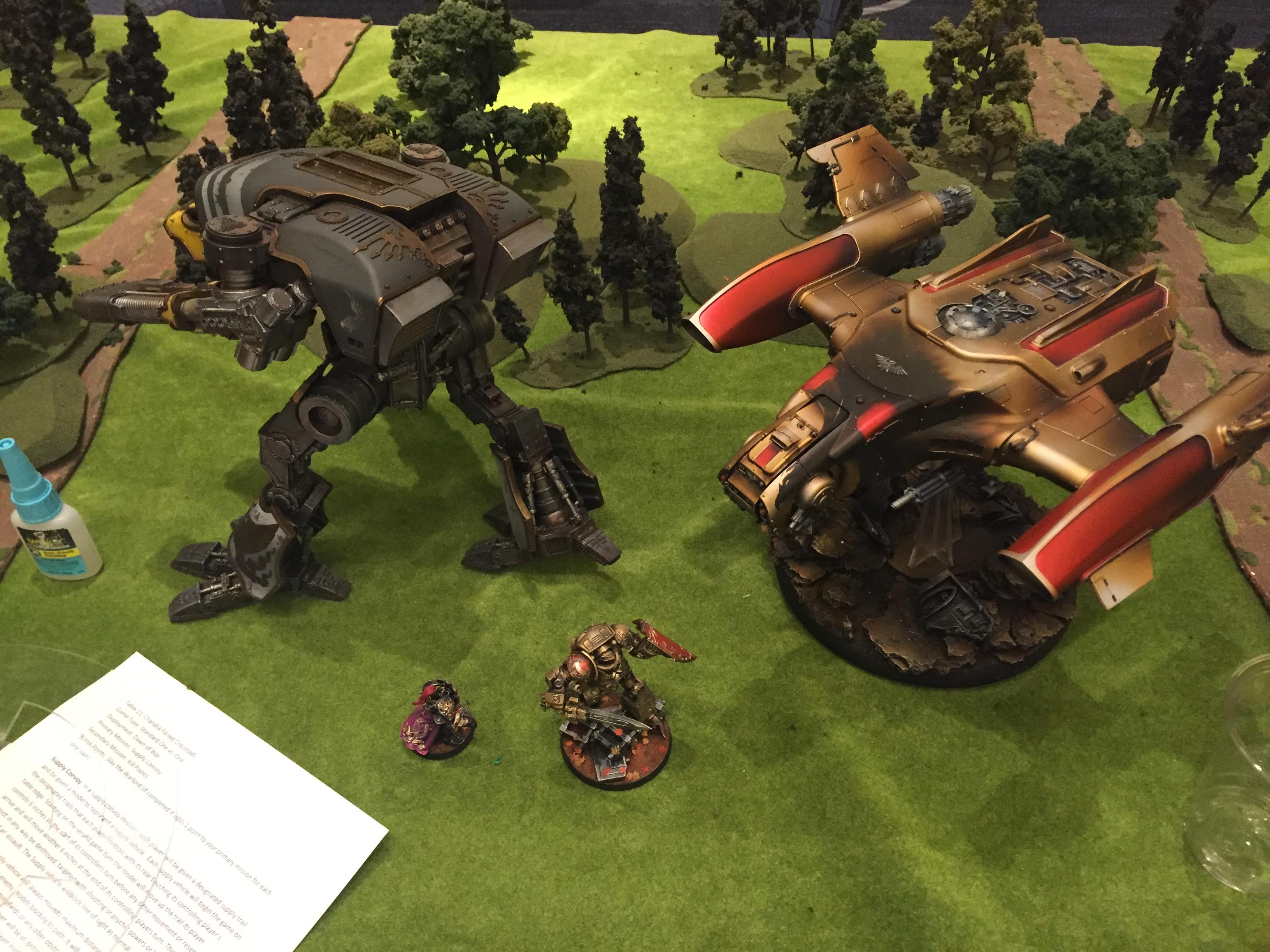 2018, Adepticon, Adepticon 2018, Adeptus Custodes, Flyer, Titan, Warhound