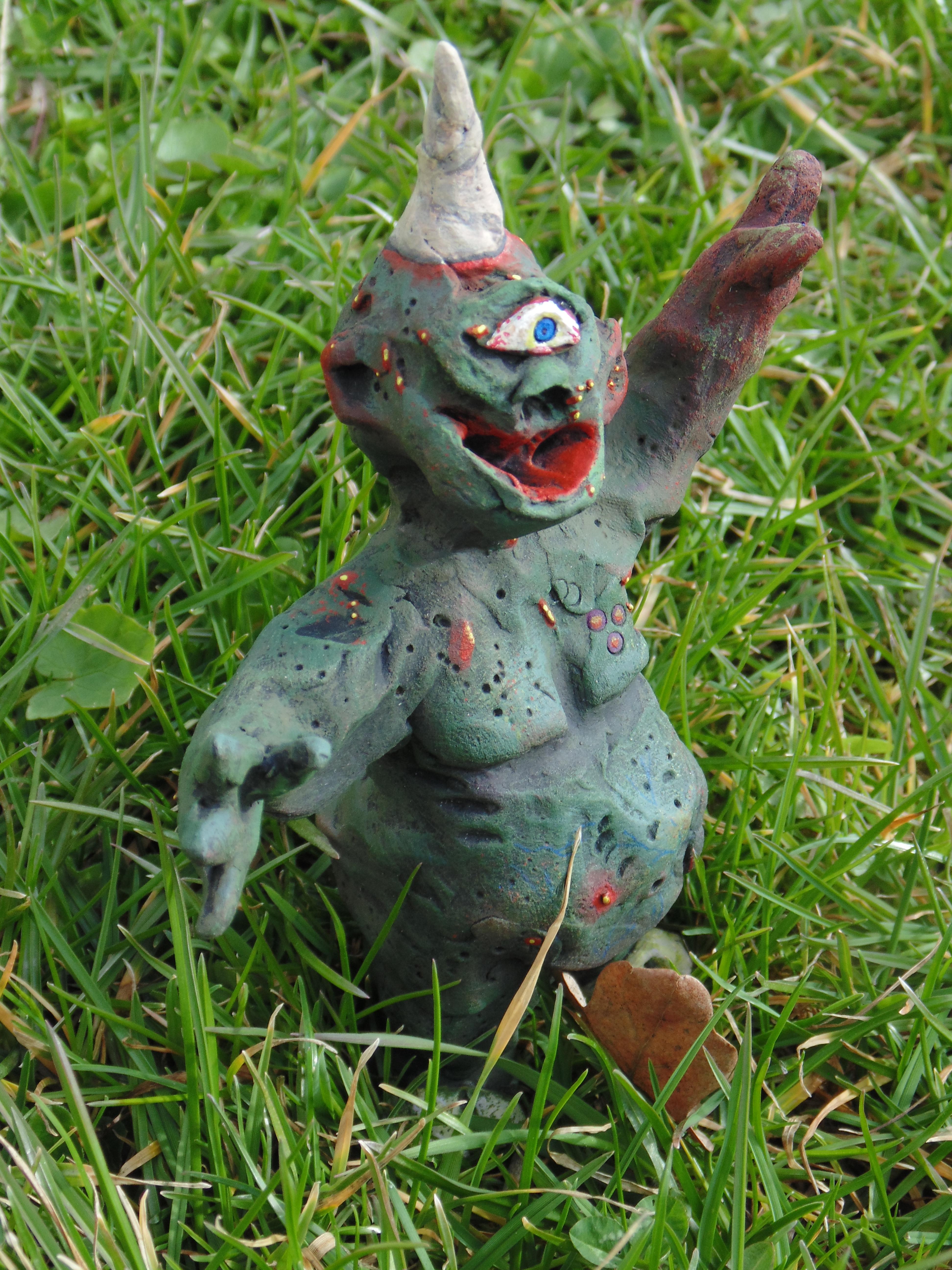 Chaos Nurgle, Converion, Conversion, Daemons, Garbage, Garbage Garden Gnome, Garden, Ggg, Gnome, Gnomes, Guo, Plague, Plaguebearers, Prince, Scratch