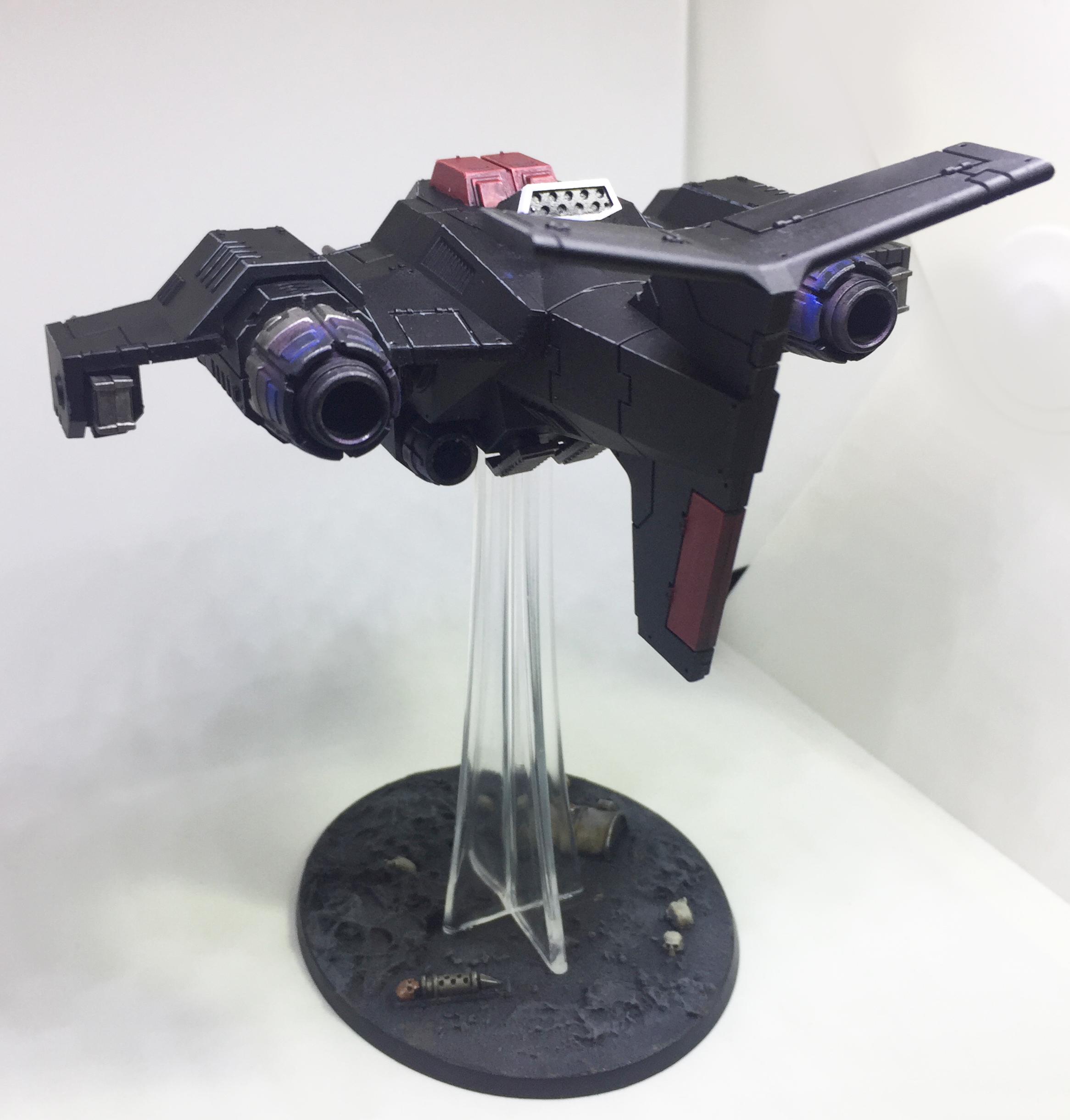 Aircraft, Flyer, Space Marines, Stormhawk Interceptor, Warhammer 40,000