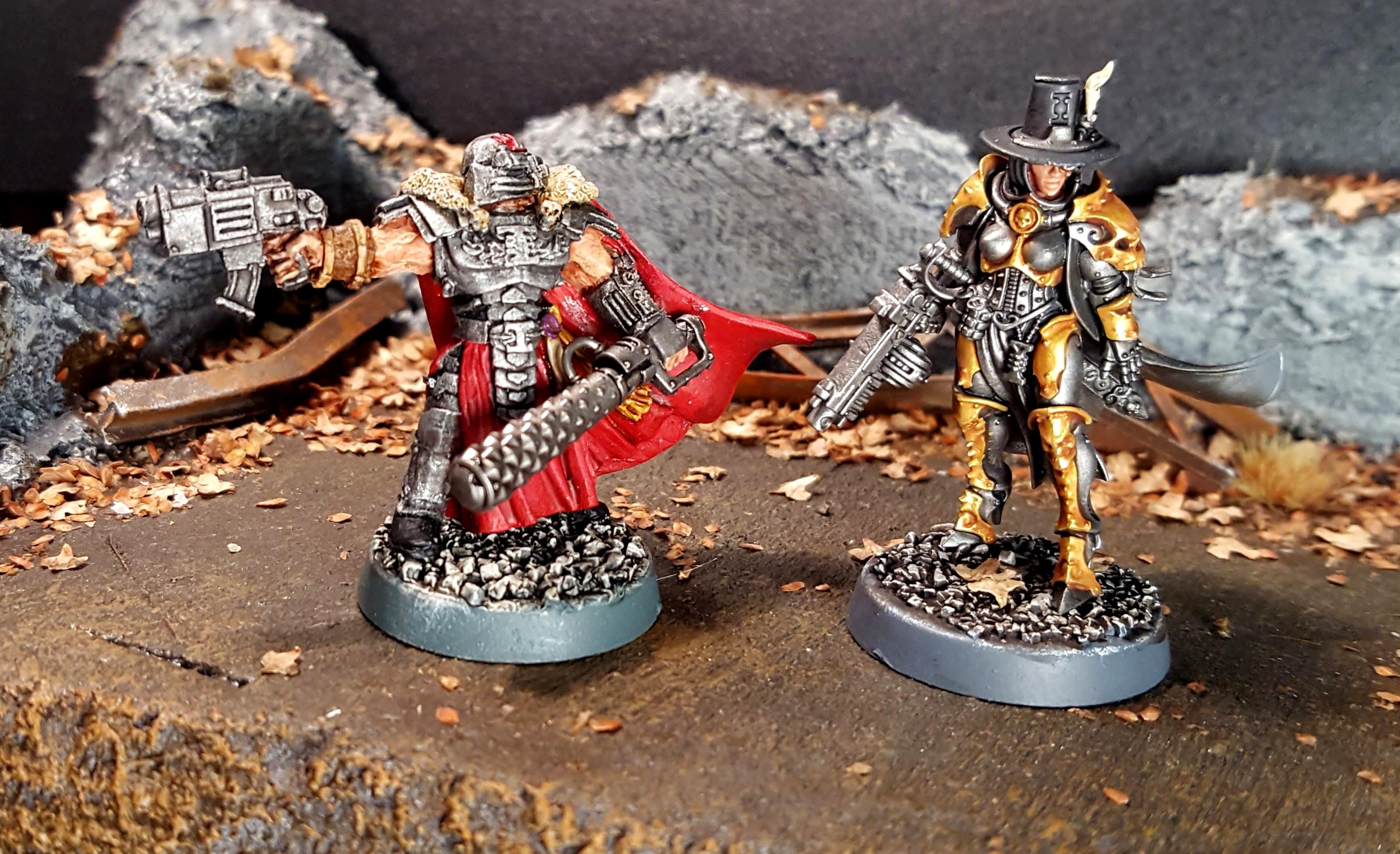 Greyfax and colleague