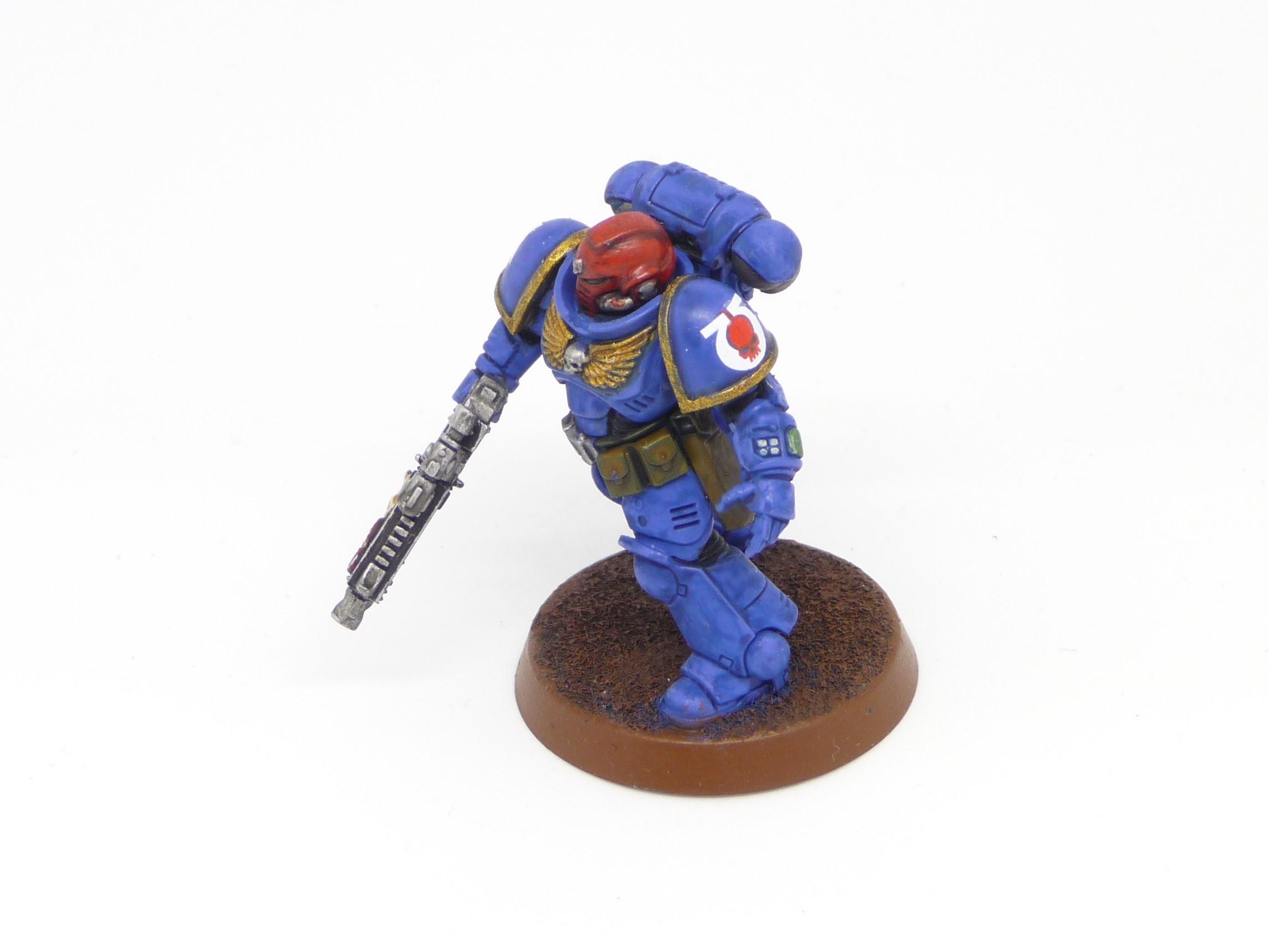 Intercessors, Primaris, Sergeant, Space Marines, Ultramarines