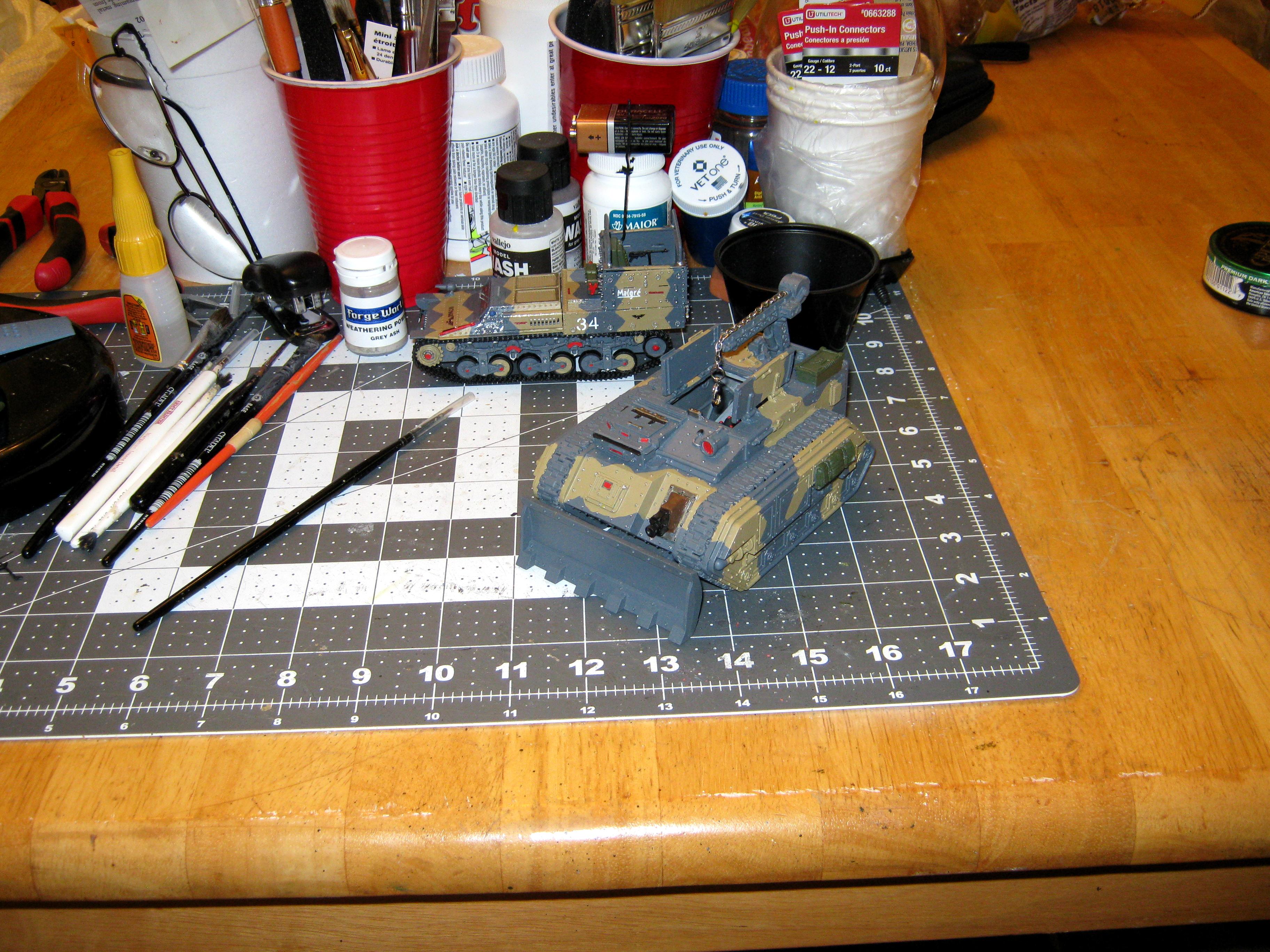 Astra Militarum, Forge World, Imperial, Imperial Guard, Logistical Unit, Munitions Carrier, Support Vehicle, Trojan Support Vehicle