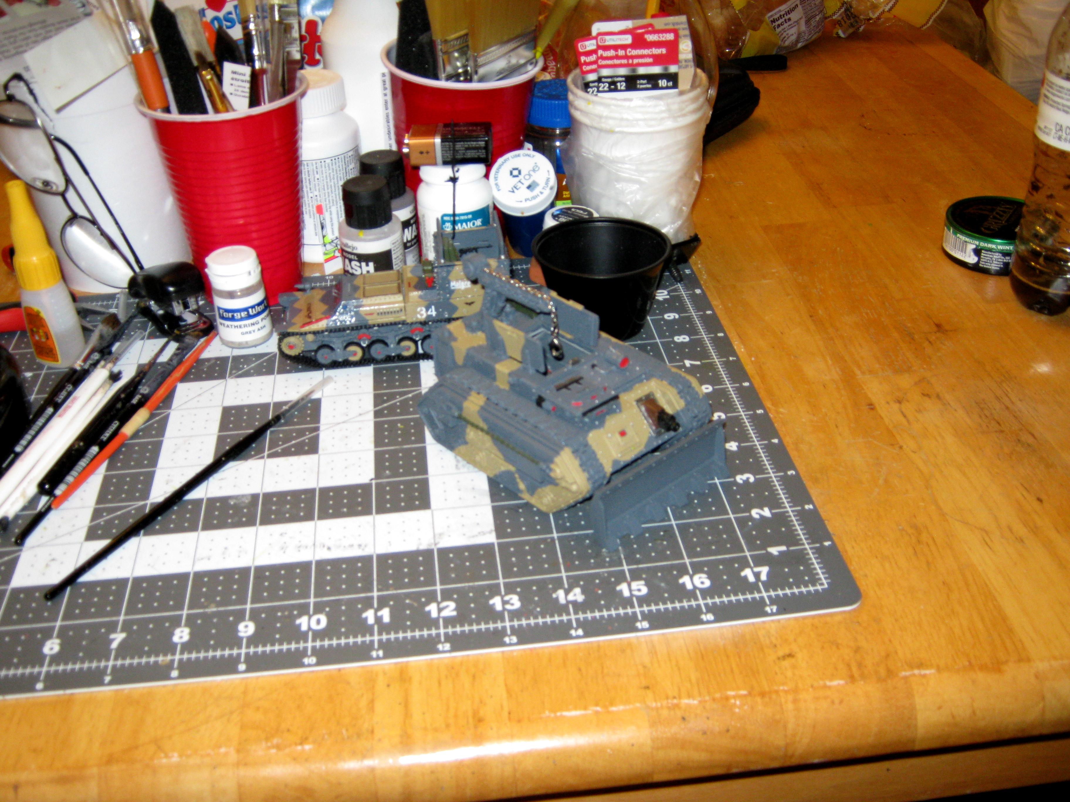Astra Militarum, Forge World, Imperial, Imperial Guard, Logistical Unit, Munitions Carrier, Support Vehicle, Trojan Support Vehicle