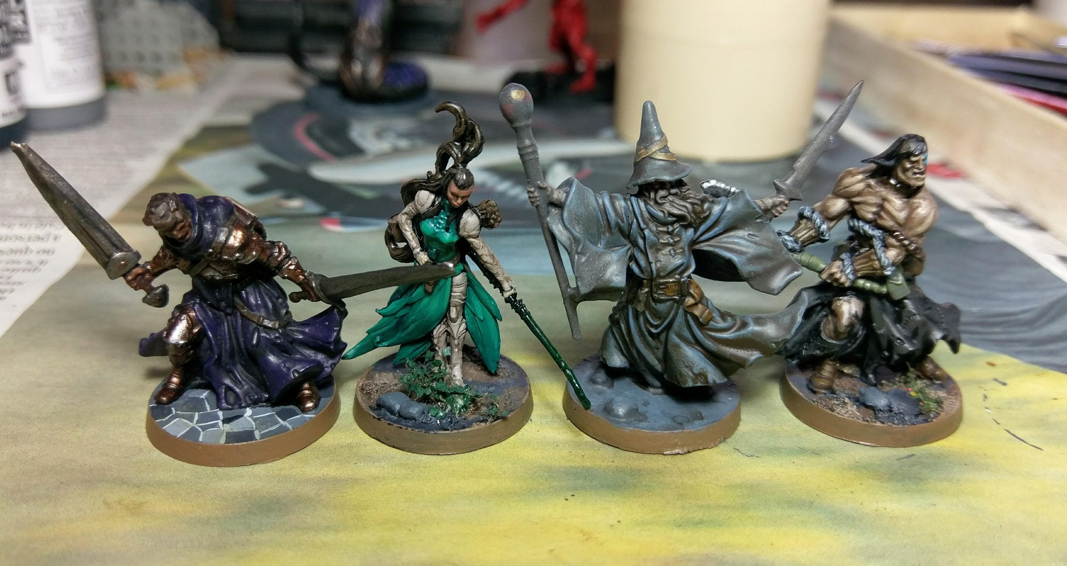 Massive Darkness heroes