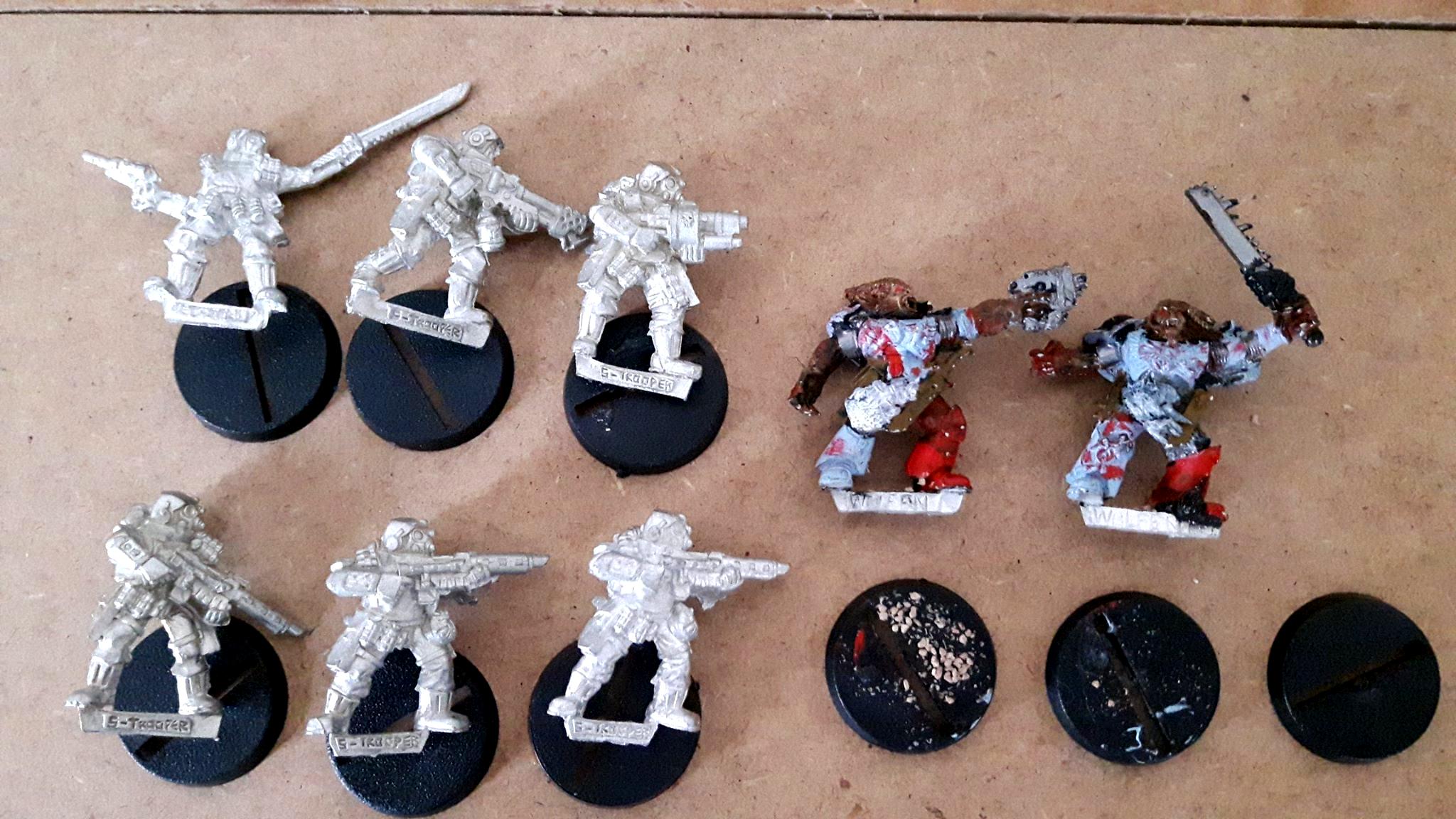 Astra Militarum, Imperial Guard, Metal, Storm Troopers