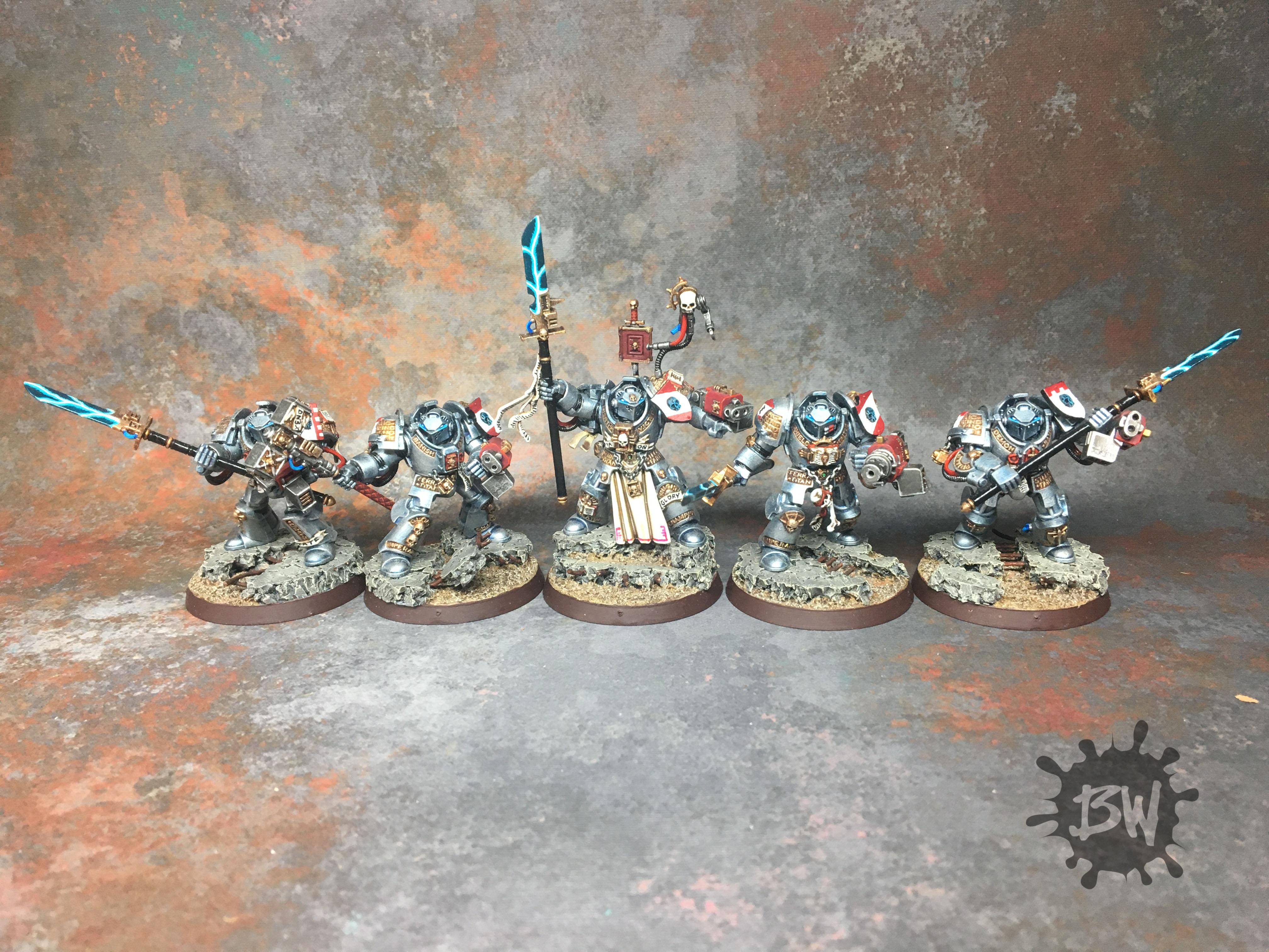Grey Knights, Grey Knights Terminator Squad, Warhammer 40,000, Warhammer Fantasy