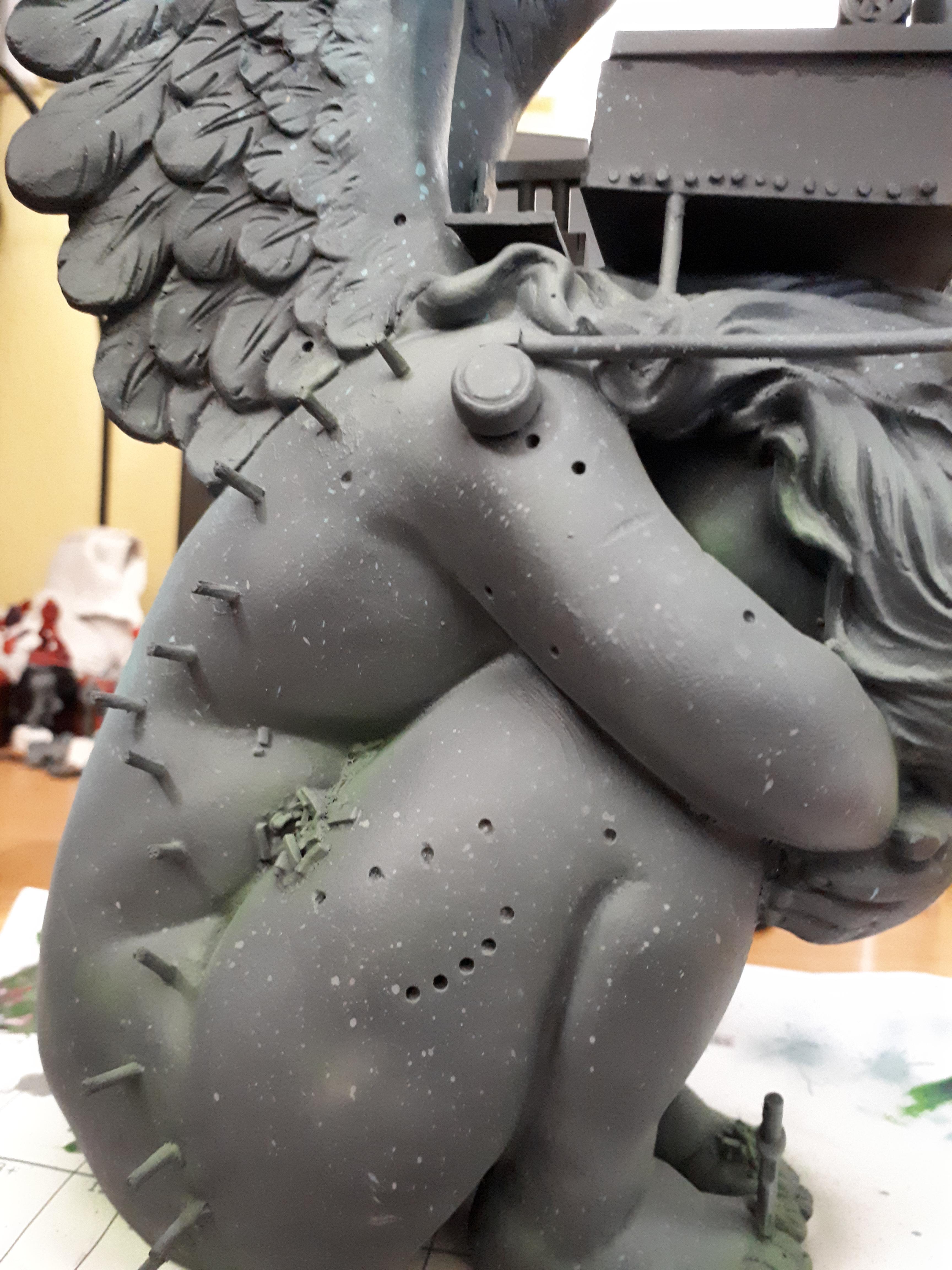 Competition, Scratch Build, Statue, Terrain