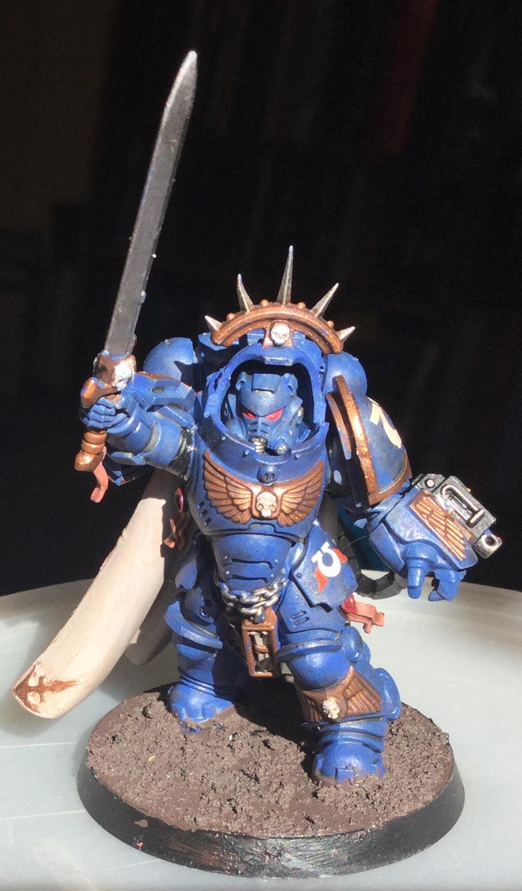 Frontal view of my Captain