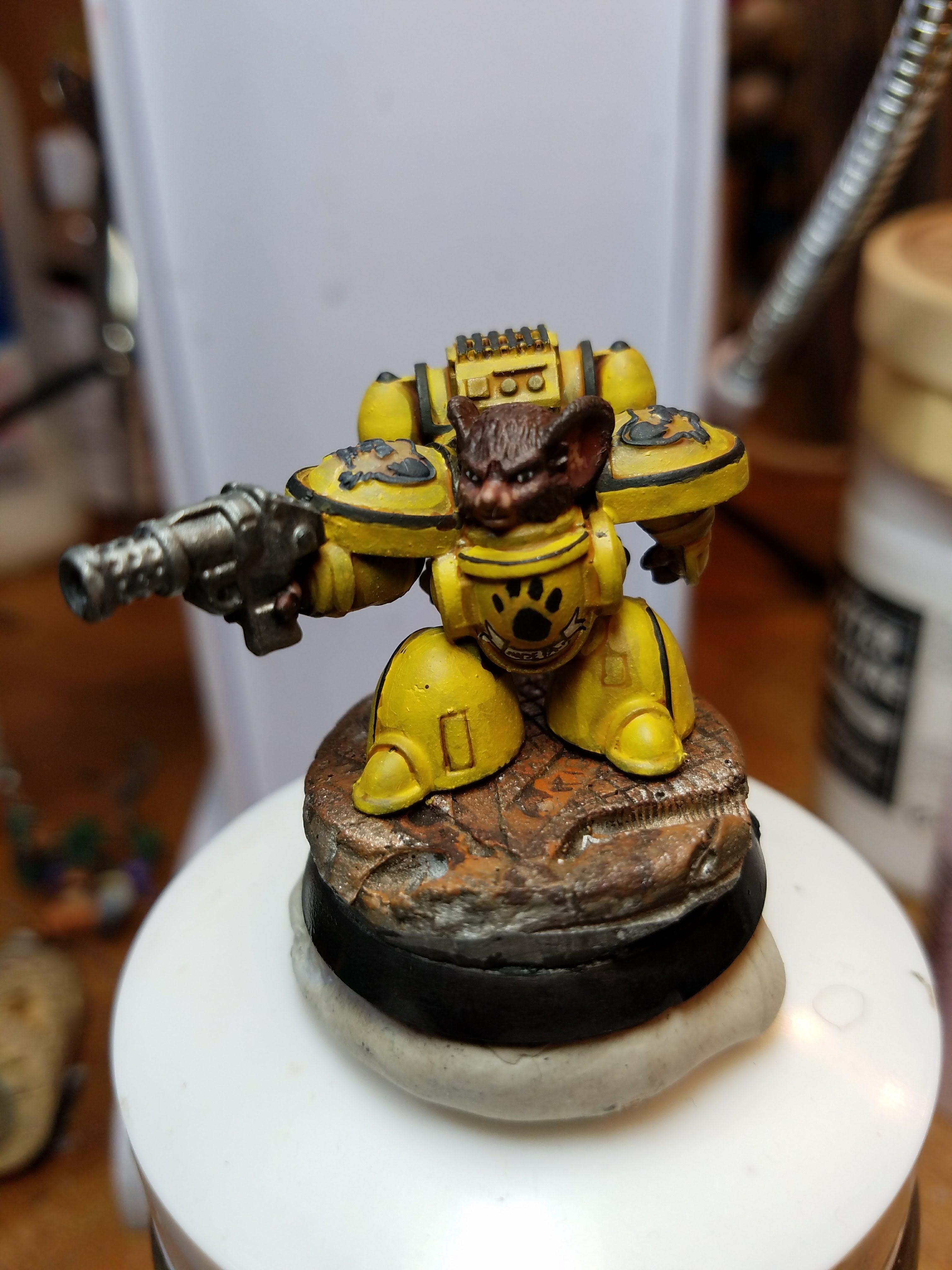Humor, Mouseling, Space Marines