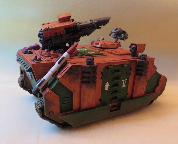 Space Marines, Razorback Machaera