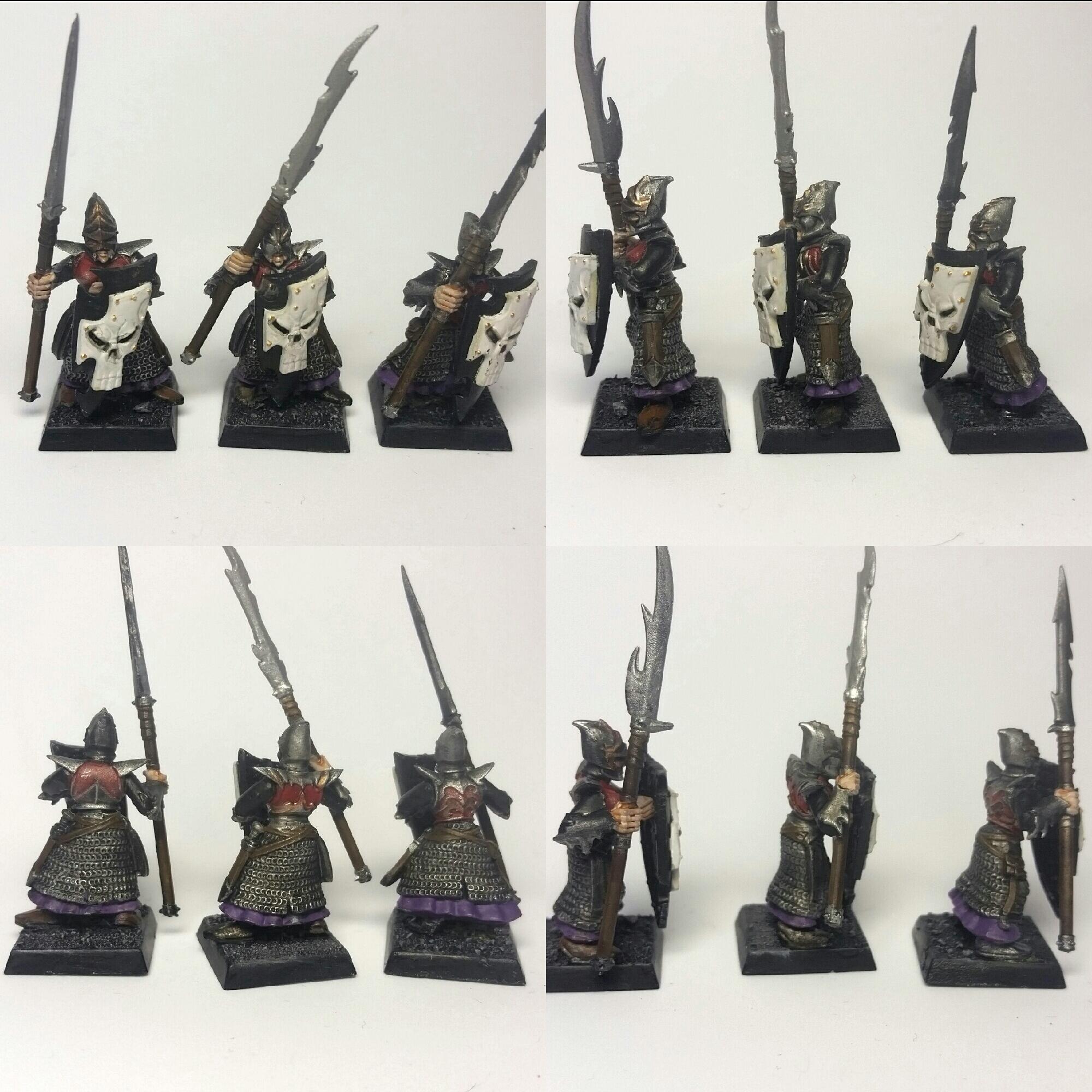 Mordheim, dark elf spears