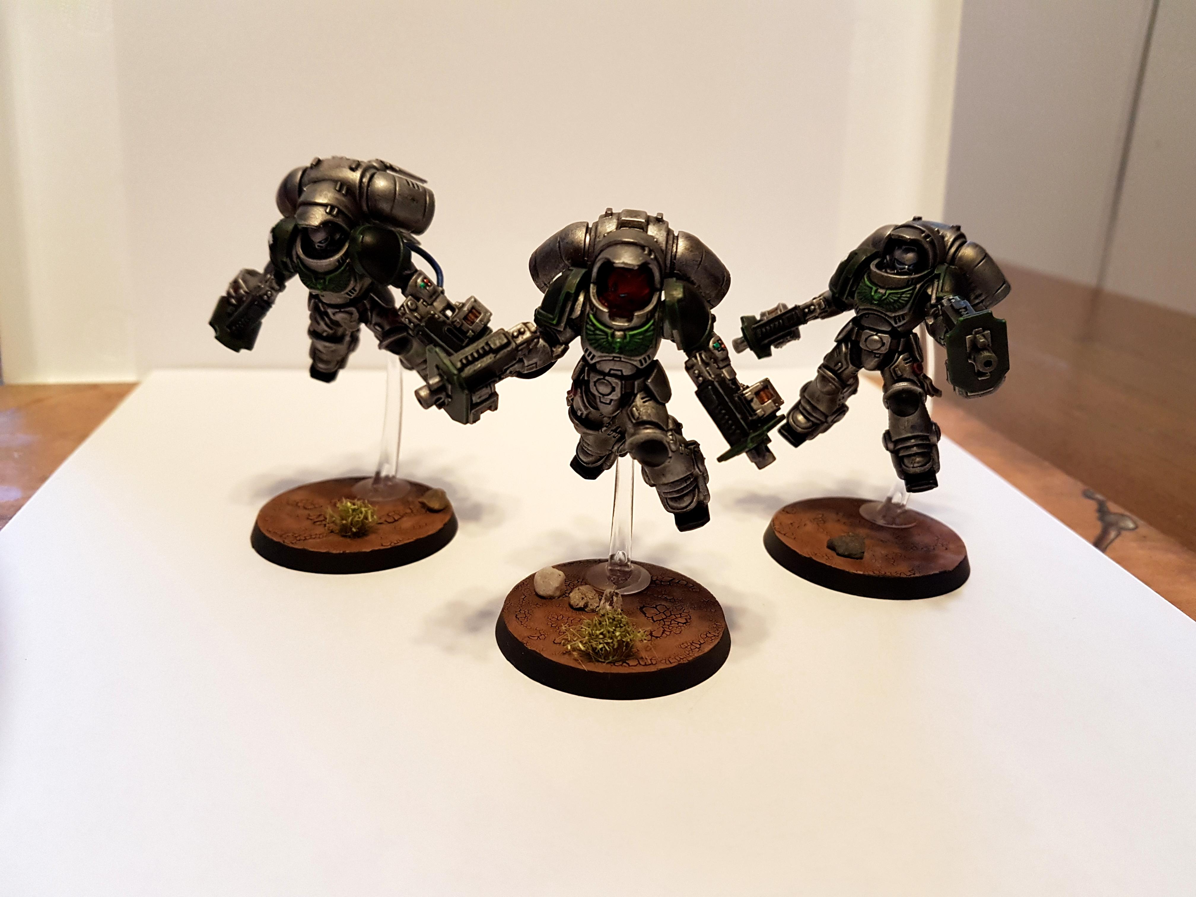 Assault Bolter, Black, Bolter, Green, Inceptors, Metal, Primaris, Primaris Inceptors, Space Marines