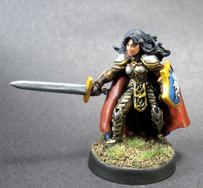 03006: Jana Blackfire, Female Warrior