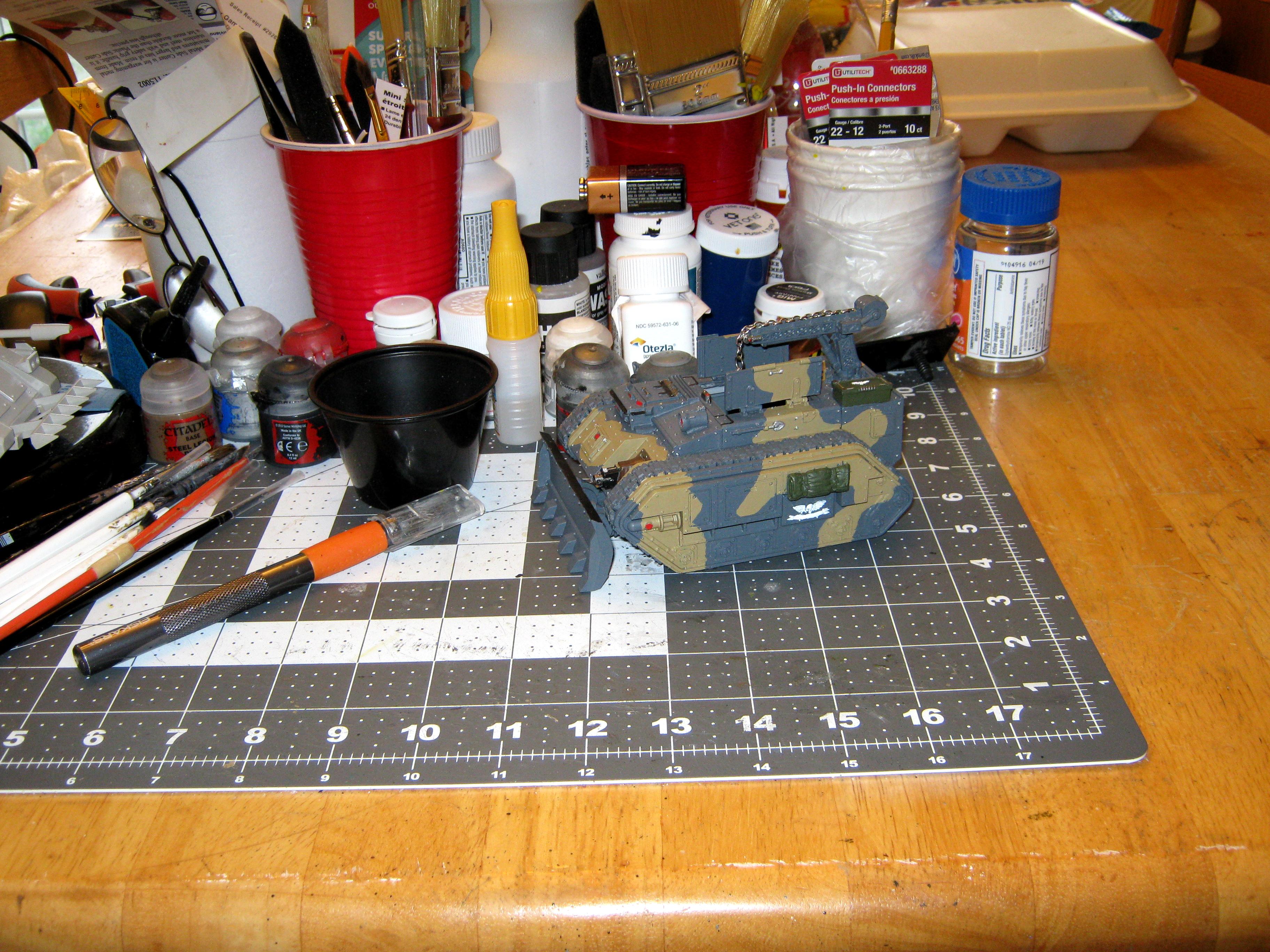 Armored Transport, Astra Militarum, Forge World, Imperial, Imperial Guard, Logistical Unit, Munitions Carrier, Support Vehicle, Triplex Phall, Trojan, Trojan Support Vehicle