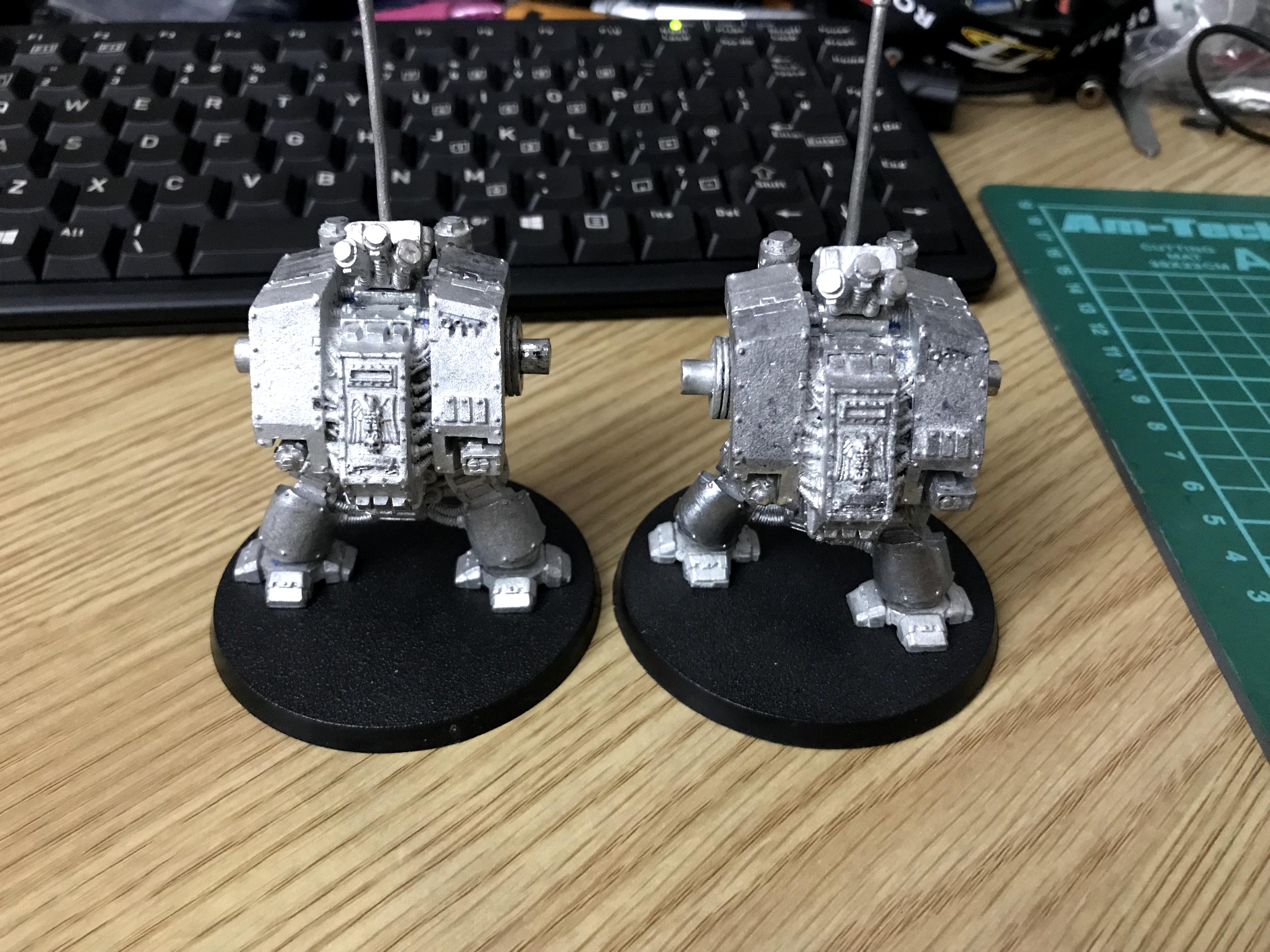 2 dreads ready for paint