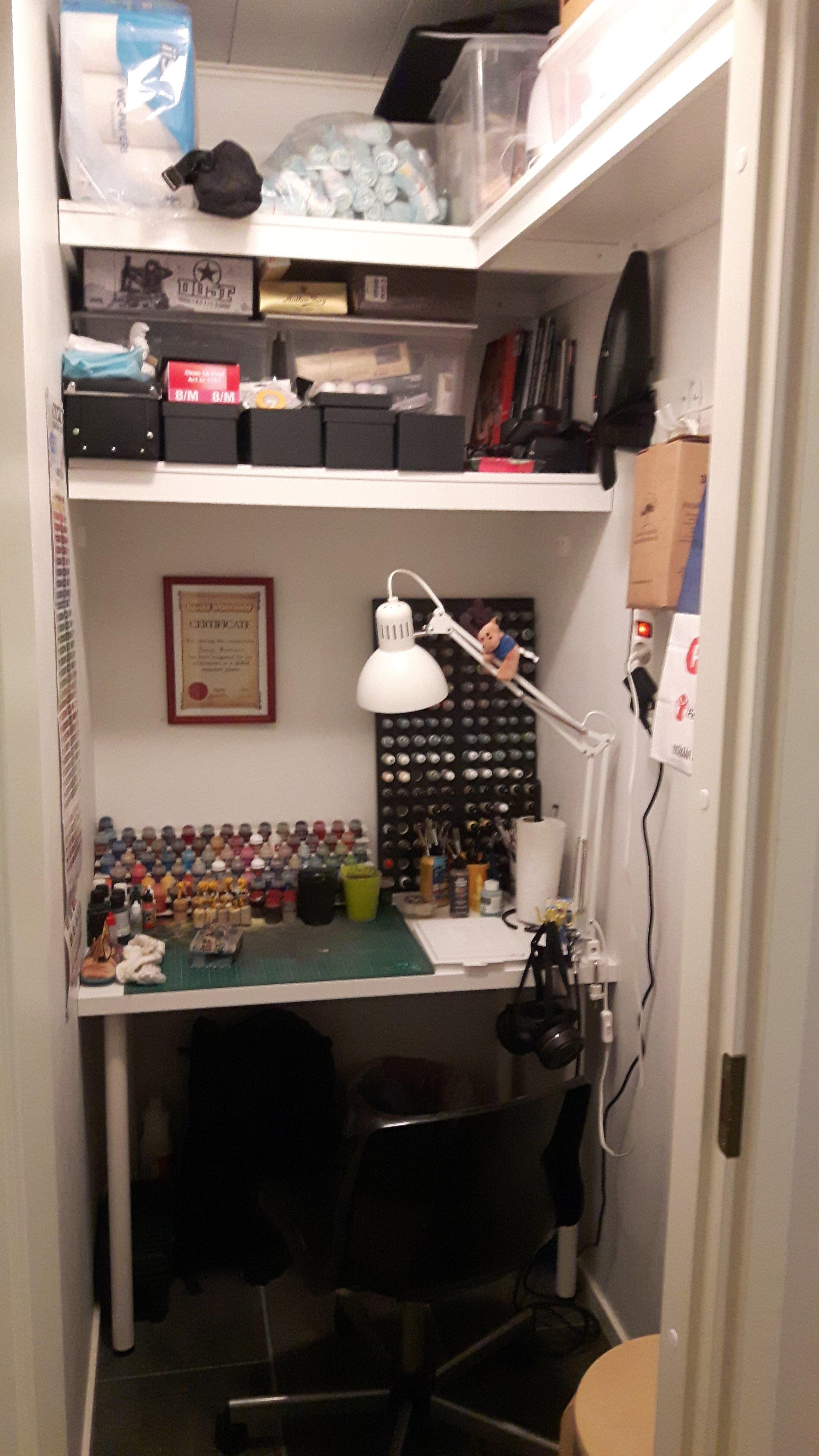 Workspace for the minimalist