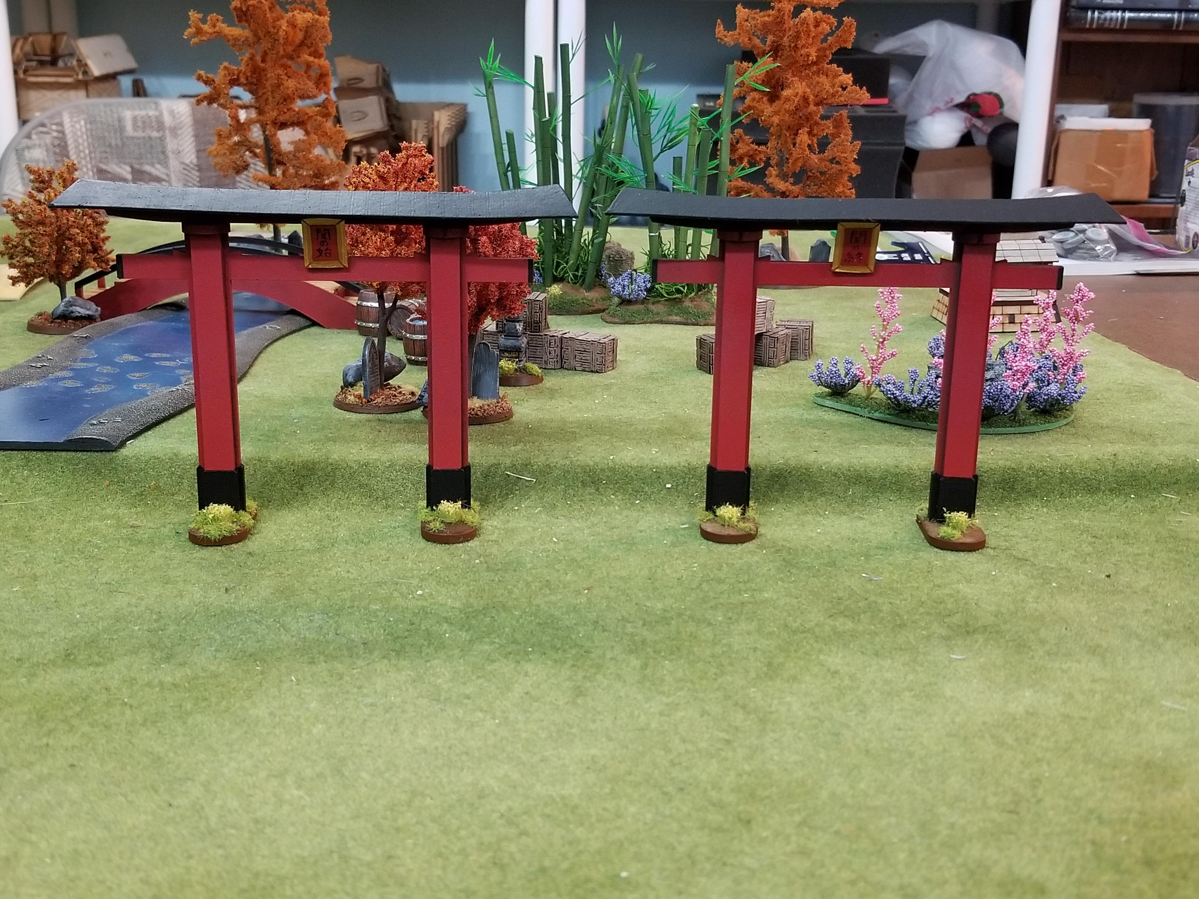Torii gates