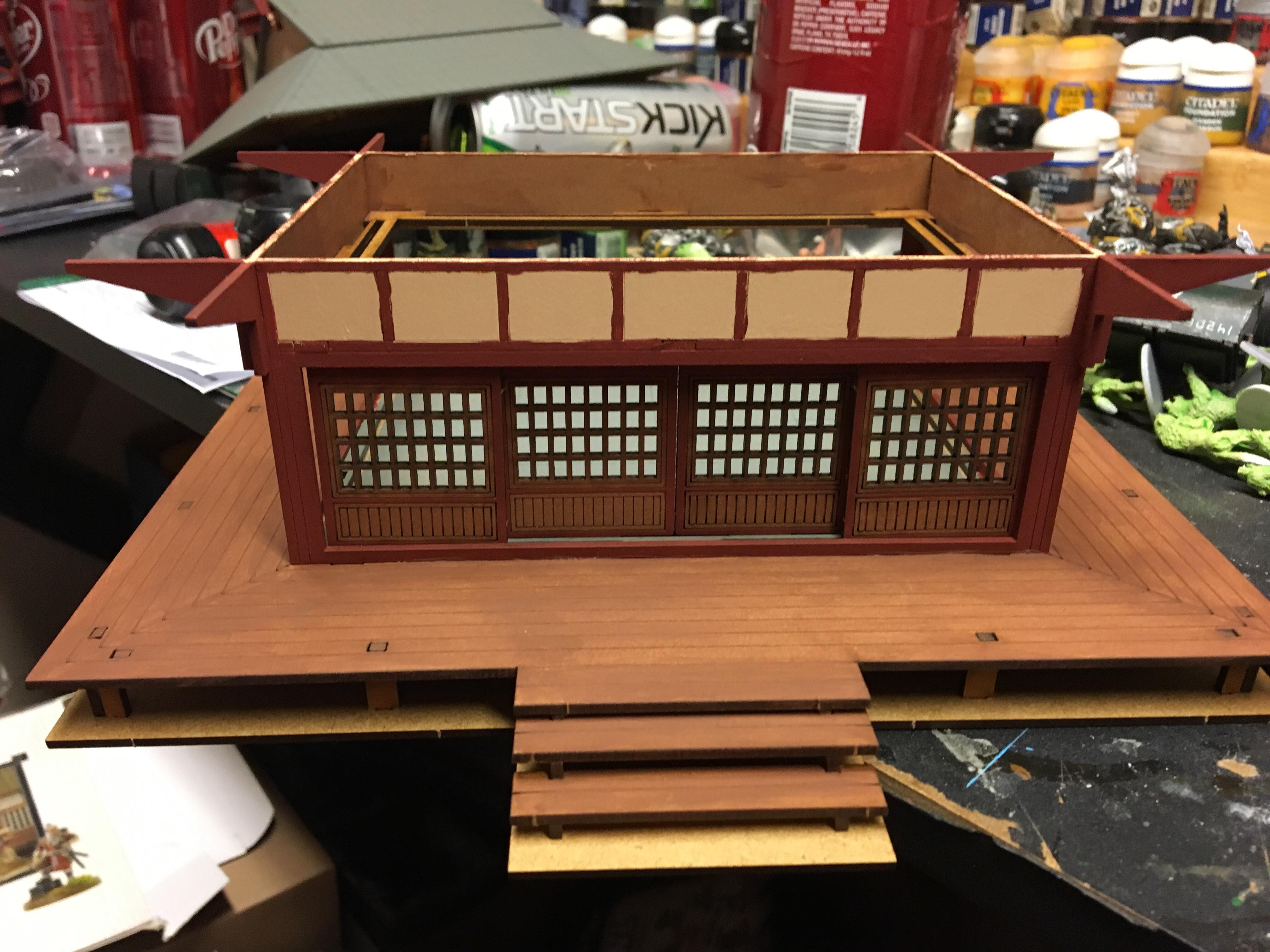 Doors in place