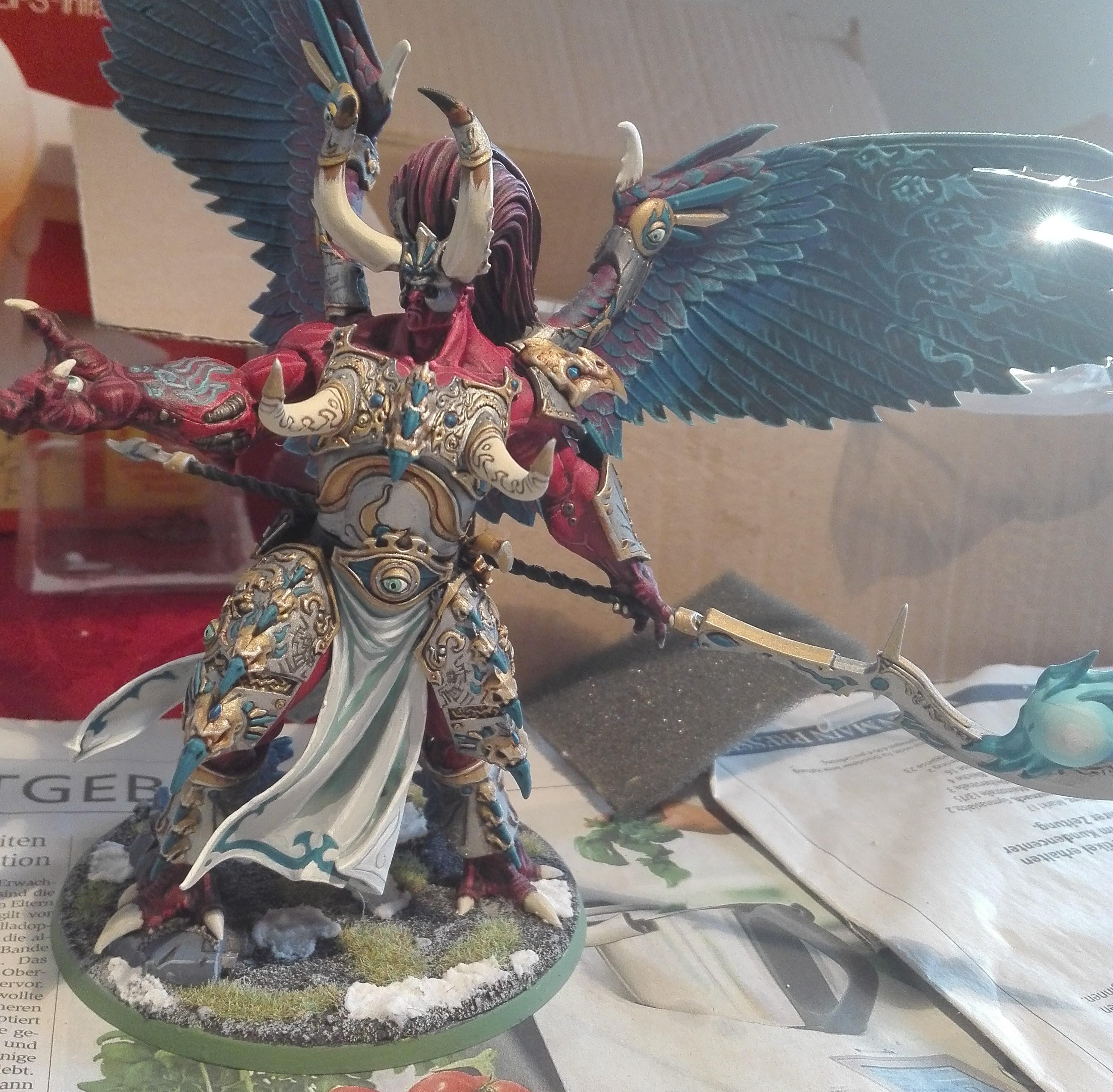 Magnus with varnish