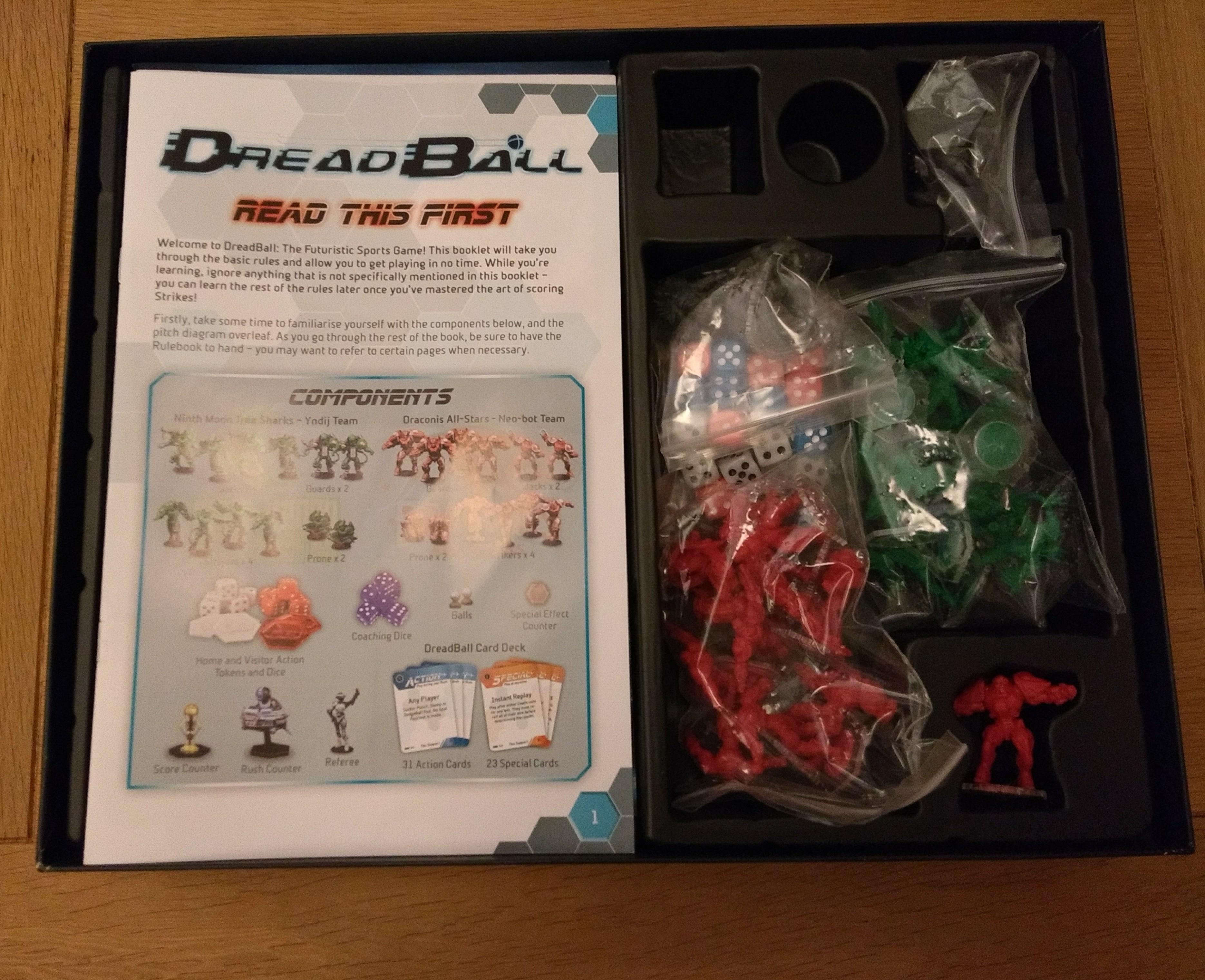 DREADBALL contents