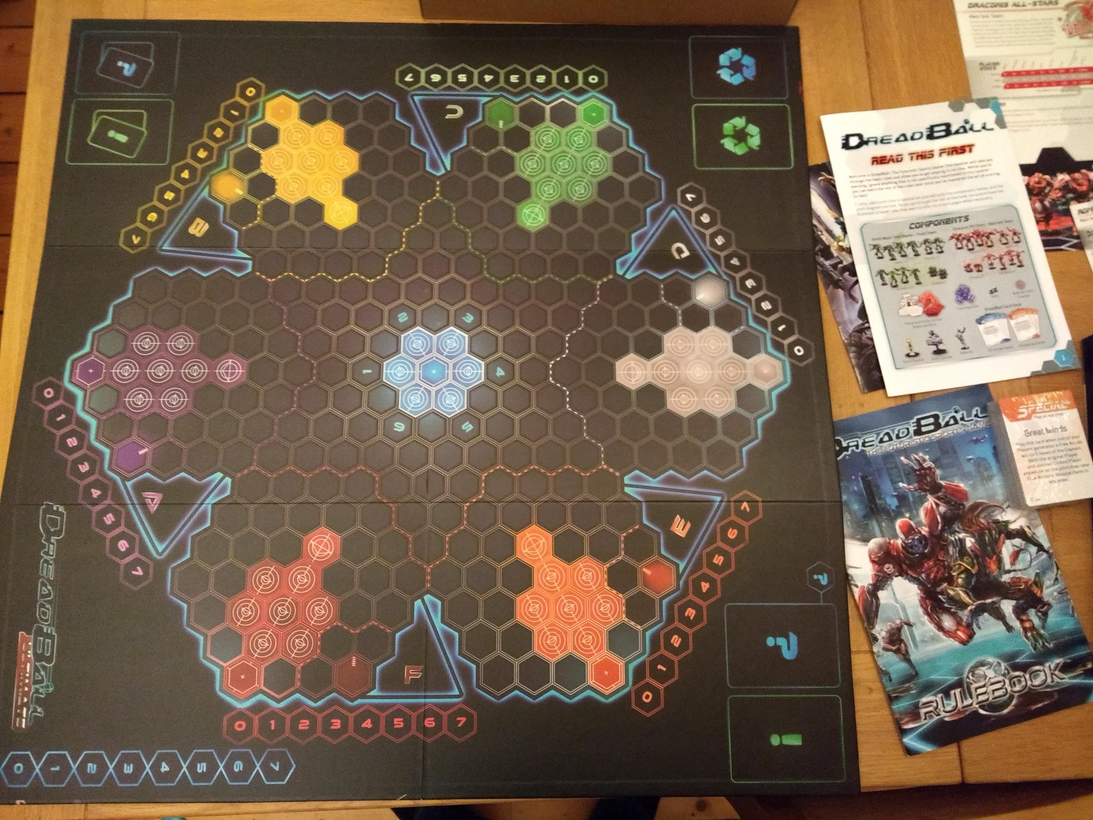 Dreadball multiplayer board
