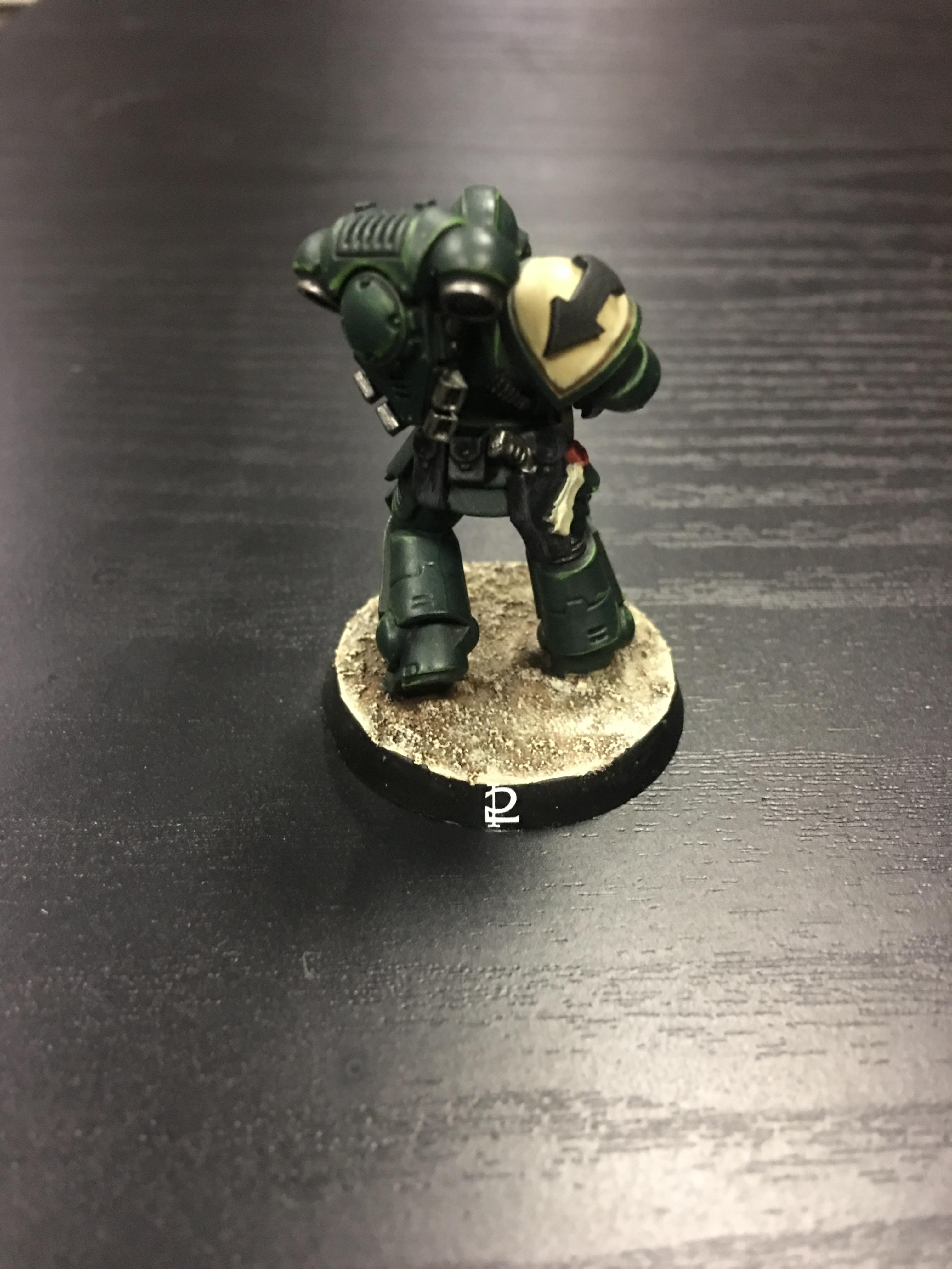 How I am keeping track of the Squads - Numerals on the Back (For Now)