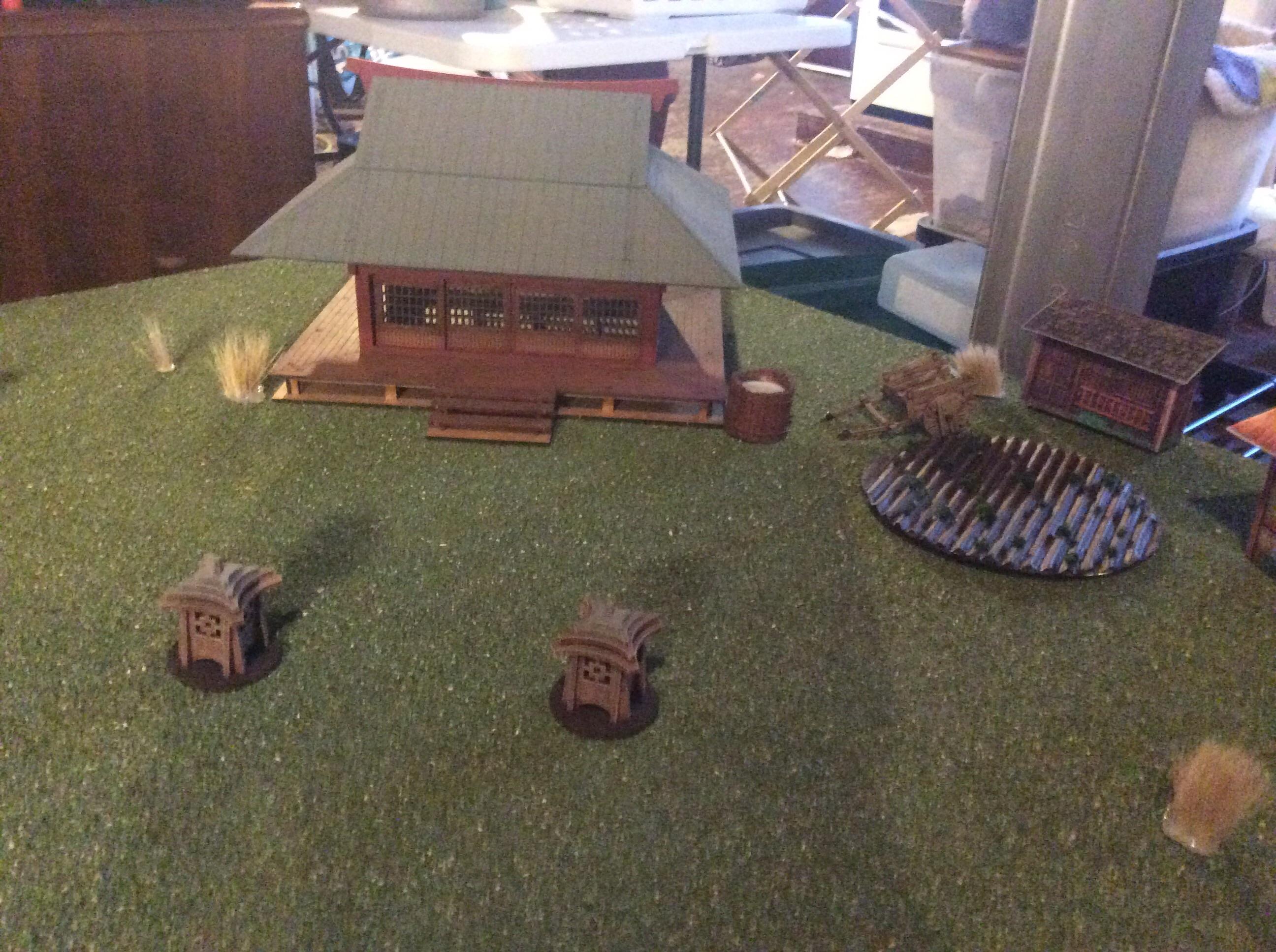 Dojo and lanterns