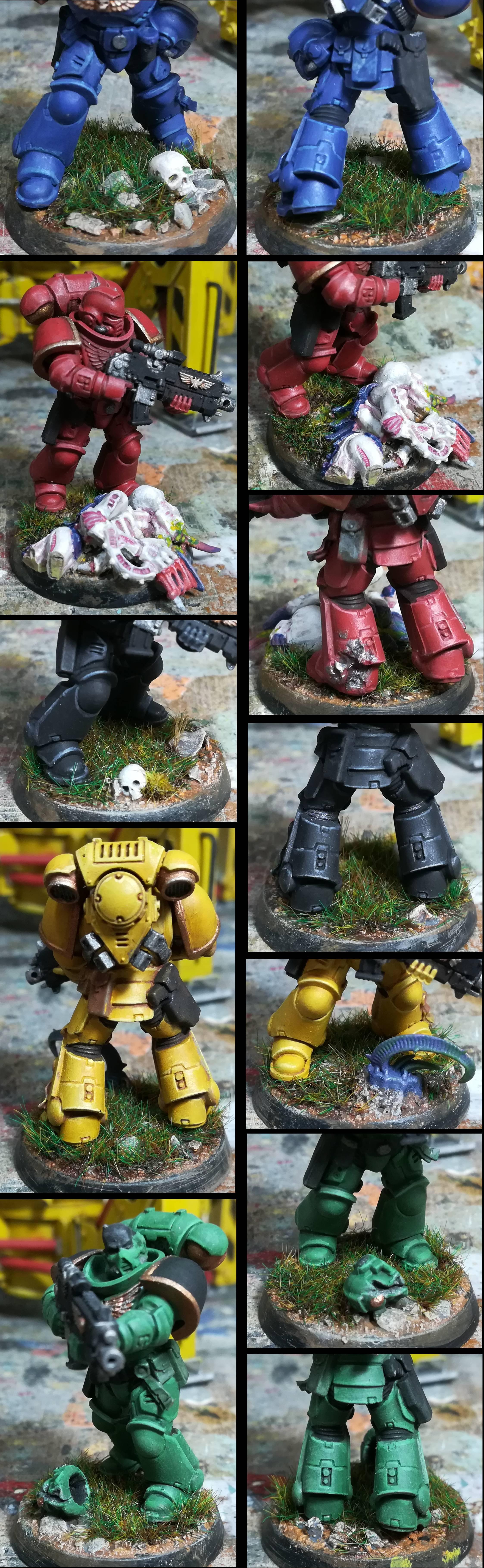Intercessor Squad B pip 6; bases