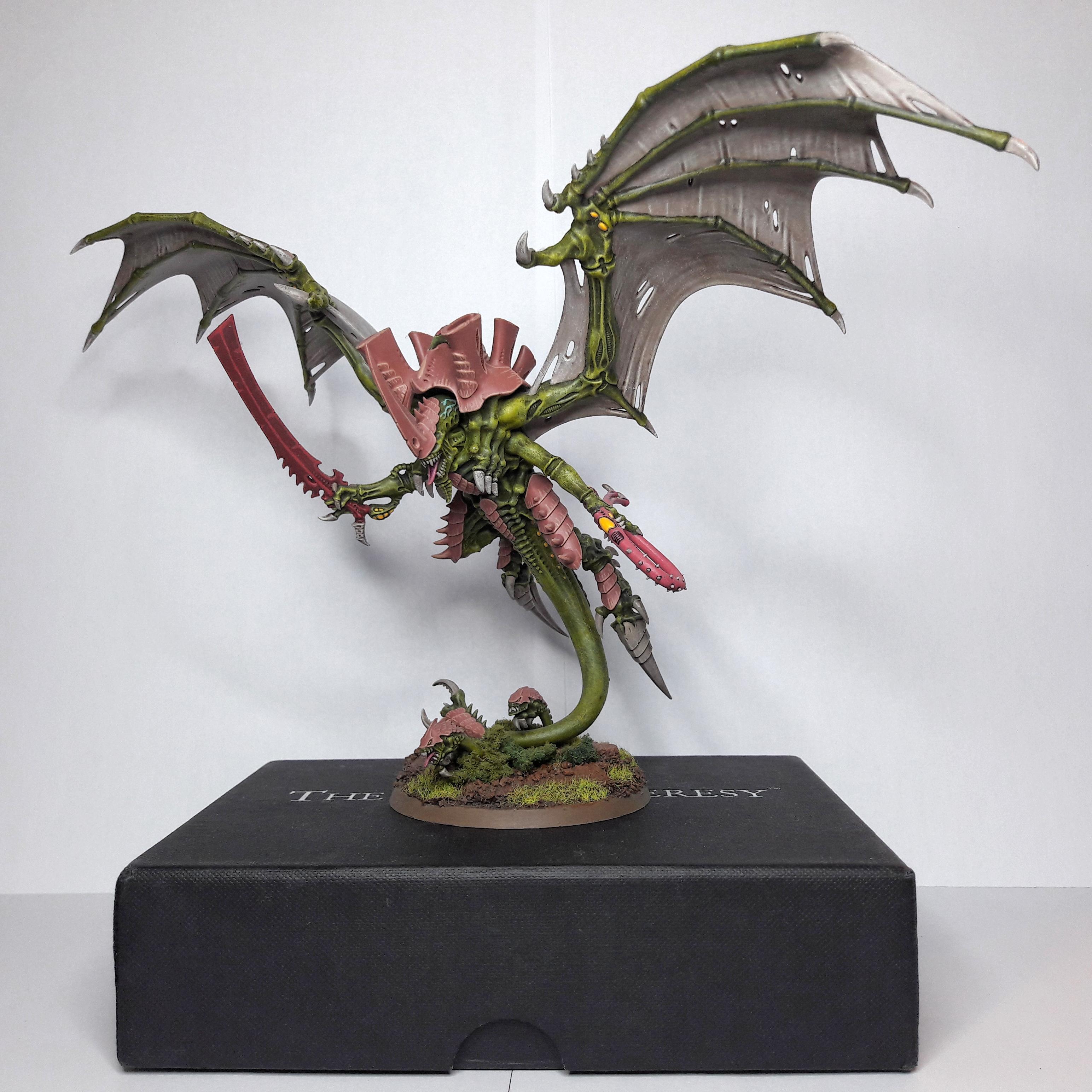 Hive Fleet Gorgon, Hive Tyrant, Swamp Base, Tyranids, Warhammer 40,000
