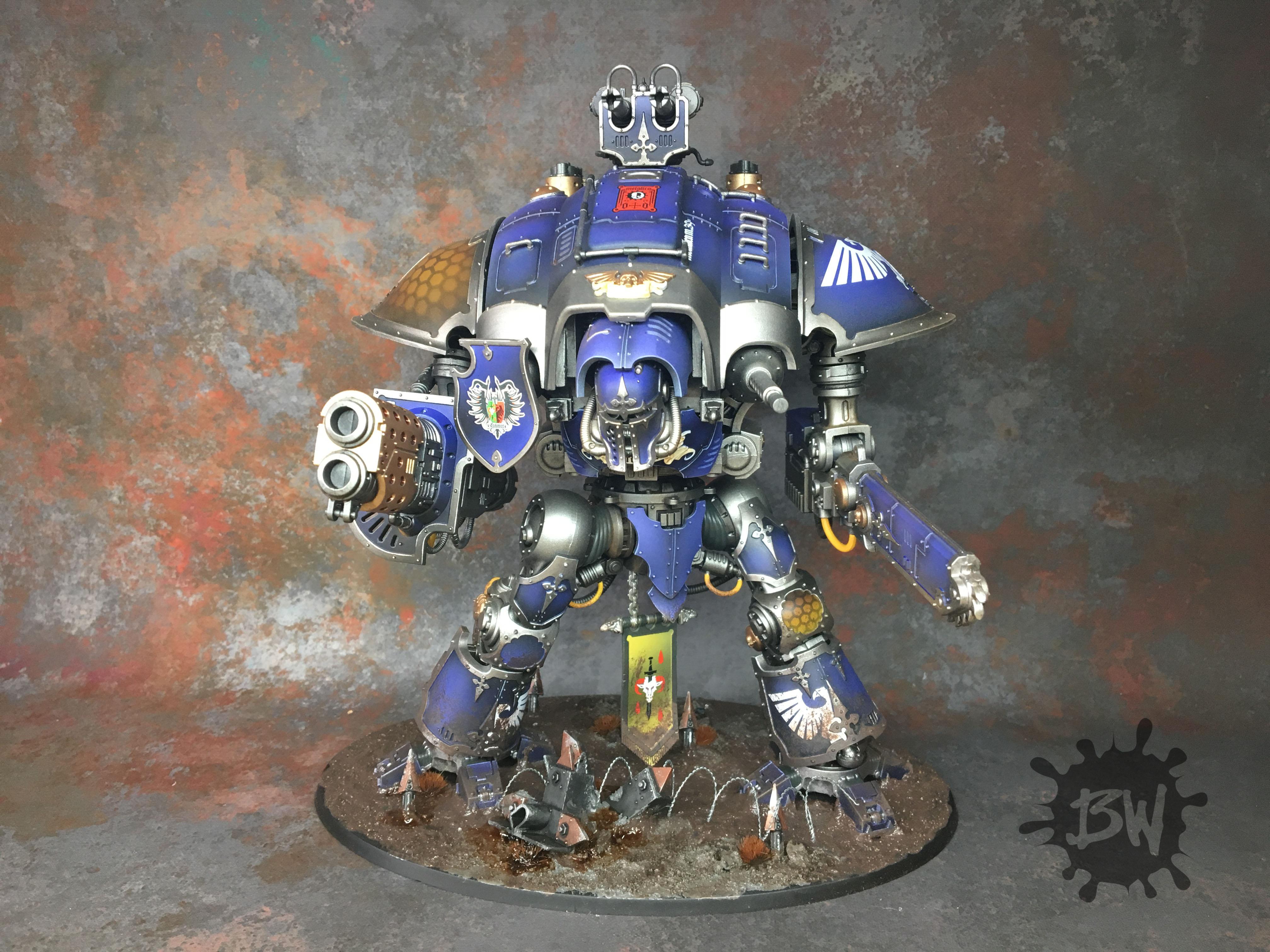 Imperial Knight, Imperial Knight Errant, Imperium, Warhammer 40,000, Warhammer Fantasy