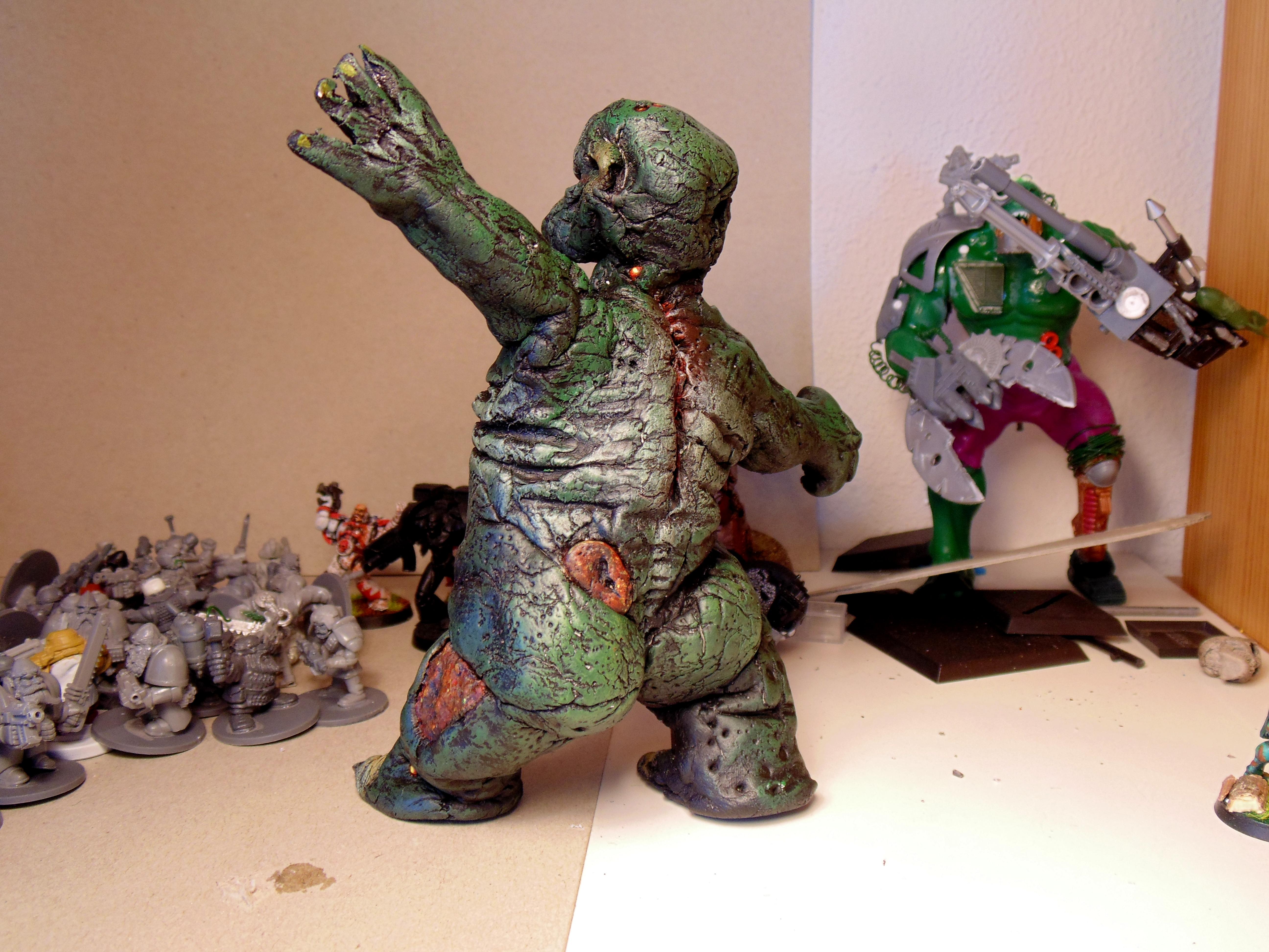 Chaos Nurgle, Converion, Conversion, Daemons, Garbage, Garbage Garden Gnome, Garden, Ggg, Gnome, Gnomes, Guo, Plague, Plaguebearers, Prince, Scratch