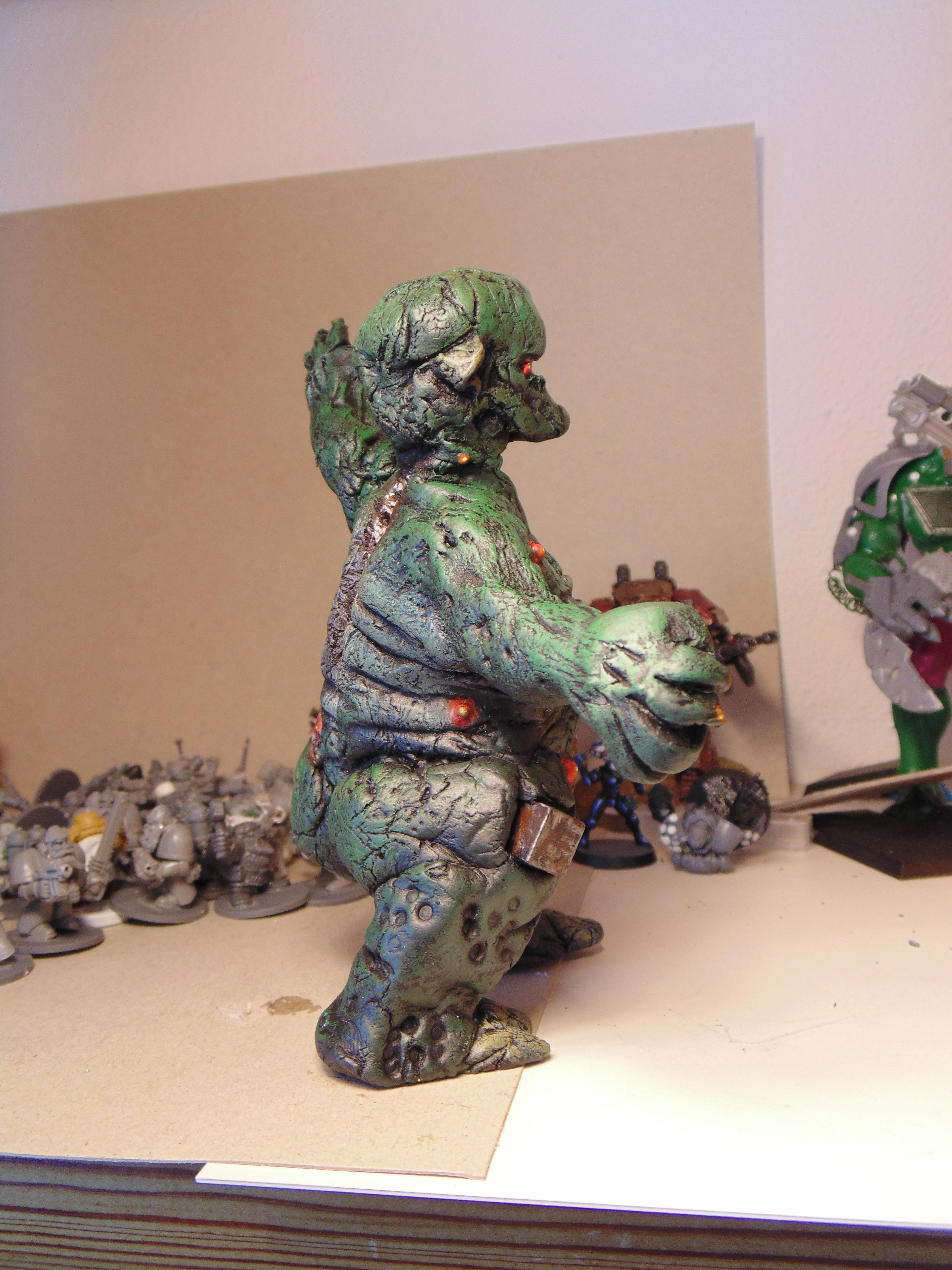 Chaos Nurgle, Converion, Conversion, Daemons, Garbage, Garbage Garden Gnome, Garden, Ggg, Gnome, Gnomes, Guo, Plague, Plaguebearers, Prince, Scratch