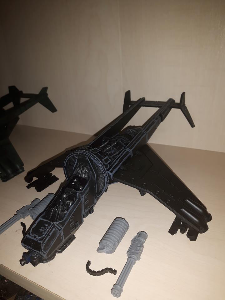Astra Militarum, Flyer, Forge World, Imperial Guard, Resin, Vulture, Warhammer 40,000