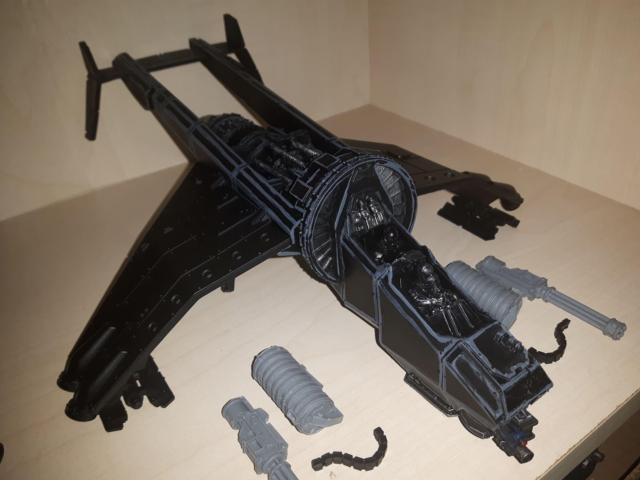 Astra Militarum, Flyer, Forge World, Imperial Guard, Resin, Vulture, Warhammer 40,000