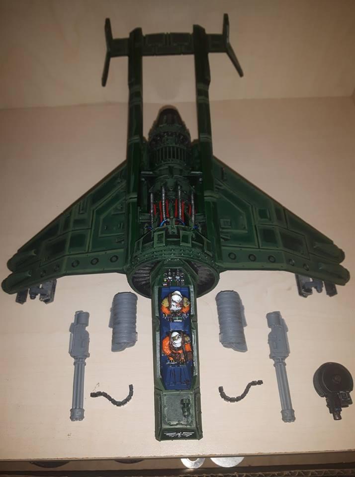 Astra Militarum, Flyer, Forge World, Imperial Guard, Resin, Vulture, Warhammer 40,000
