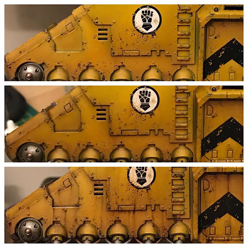 Oil weathering