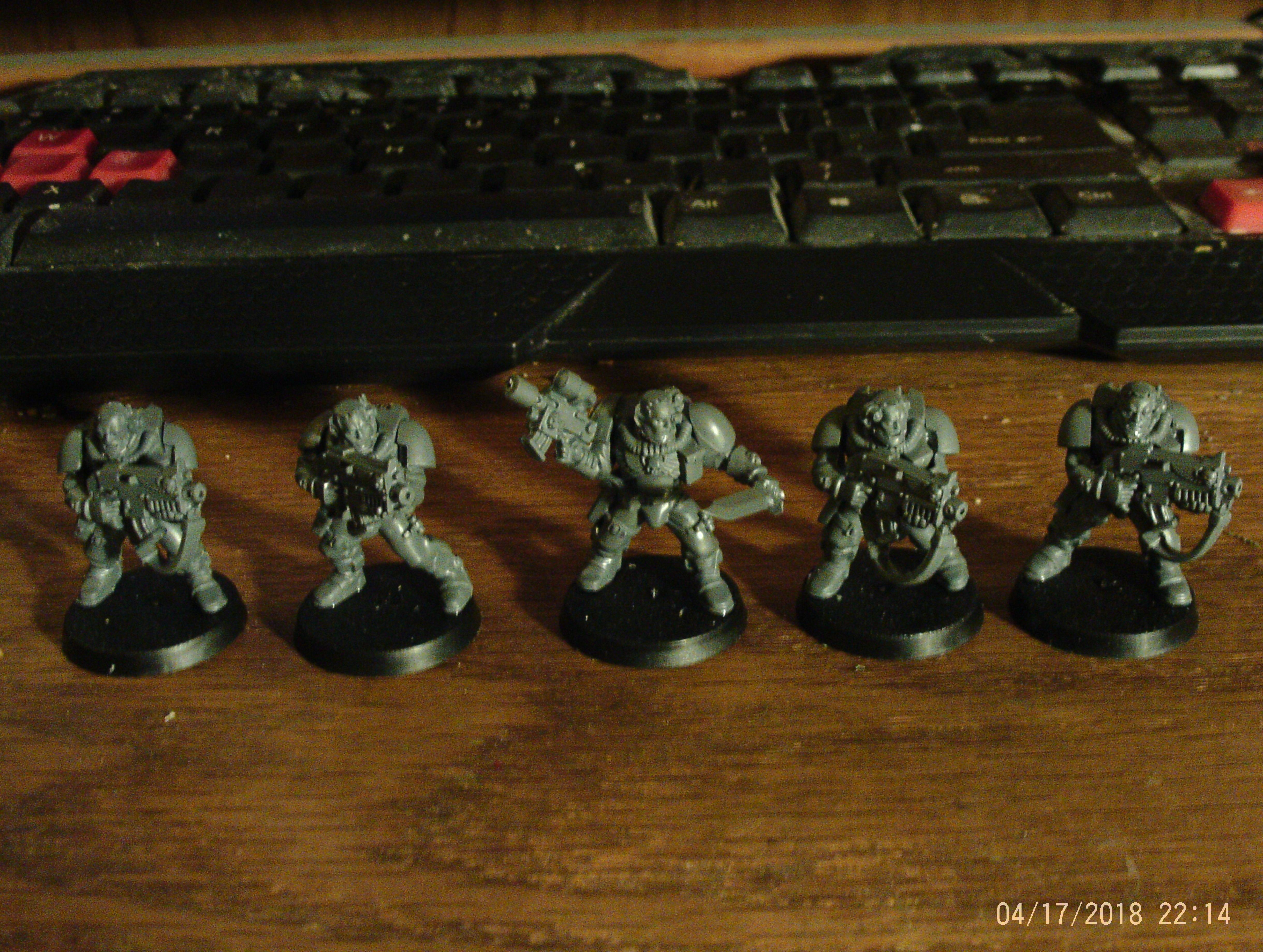 Bolter Scouts assembled