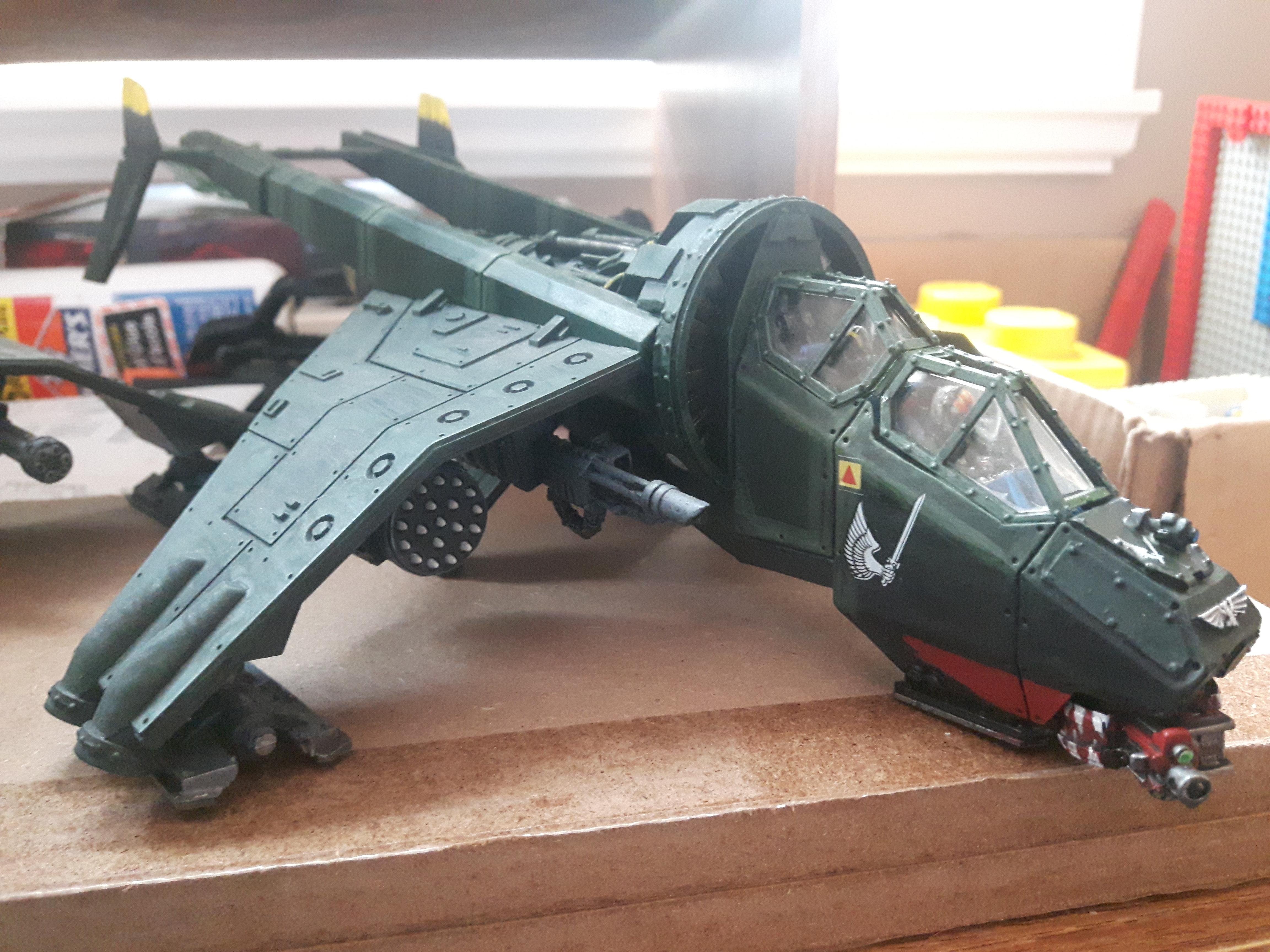 Astra Militarum, Flyer, Forge World, Games Workshop, Imperial Guard, Resin, Valkyrie, Vendetta, Vulture