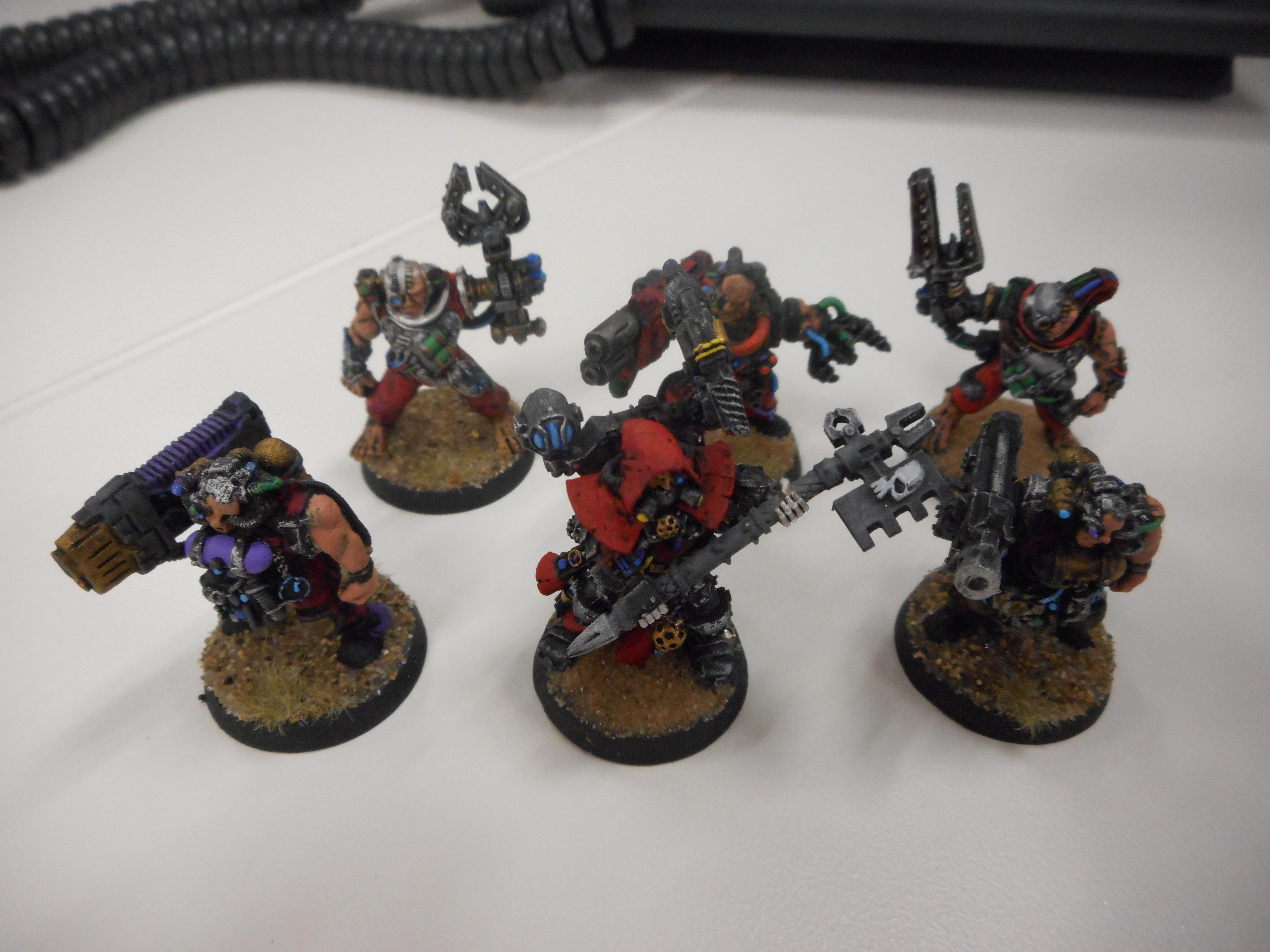 Tech Priest Servitor Retinue