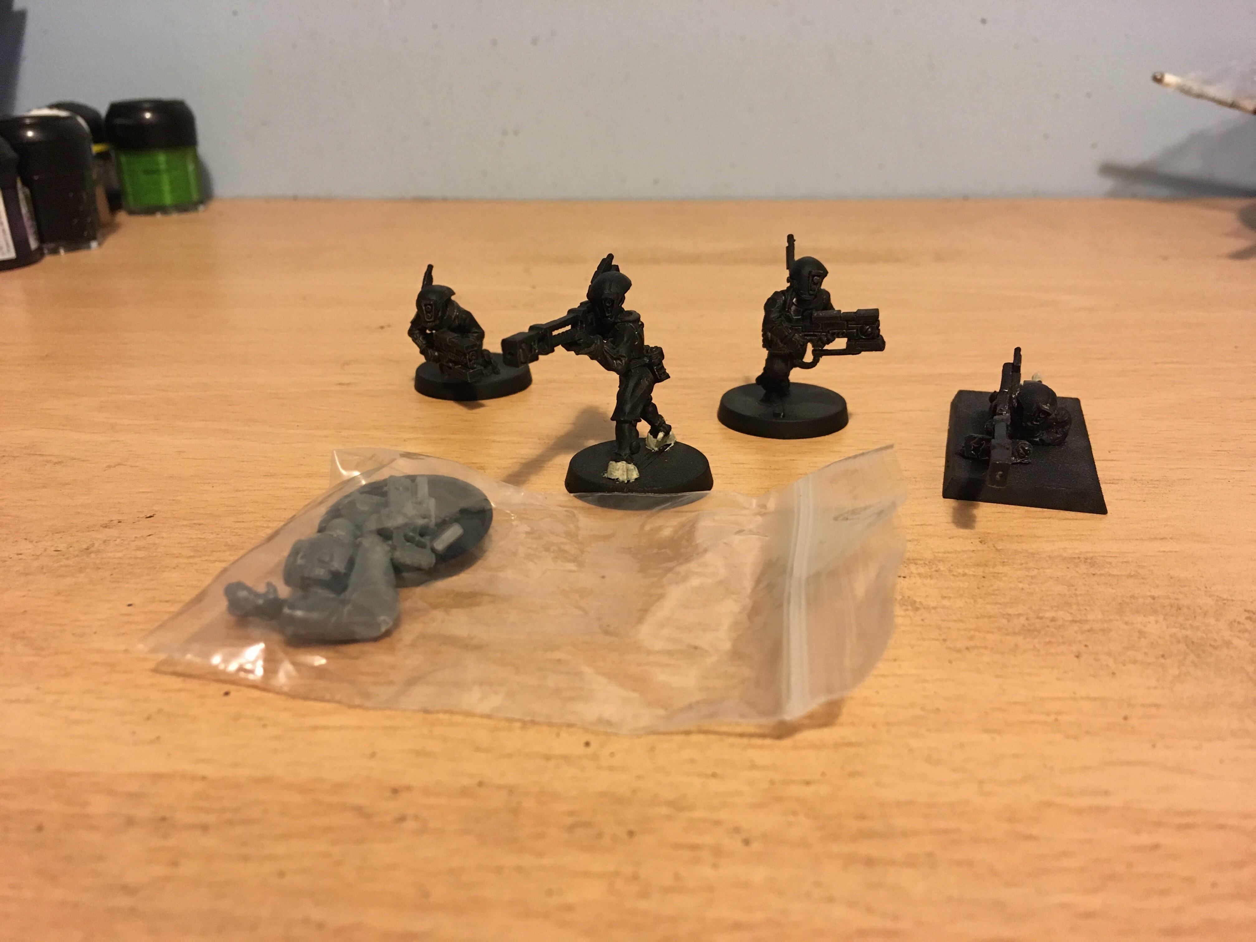 Pathfinders, Rail Rifles, Tau