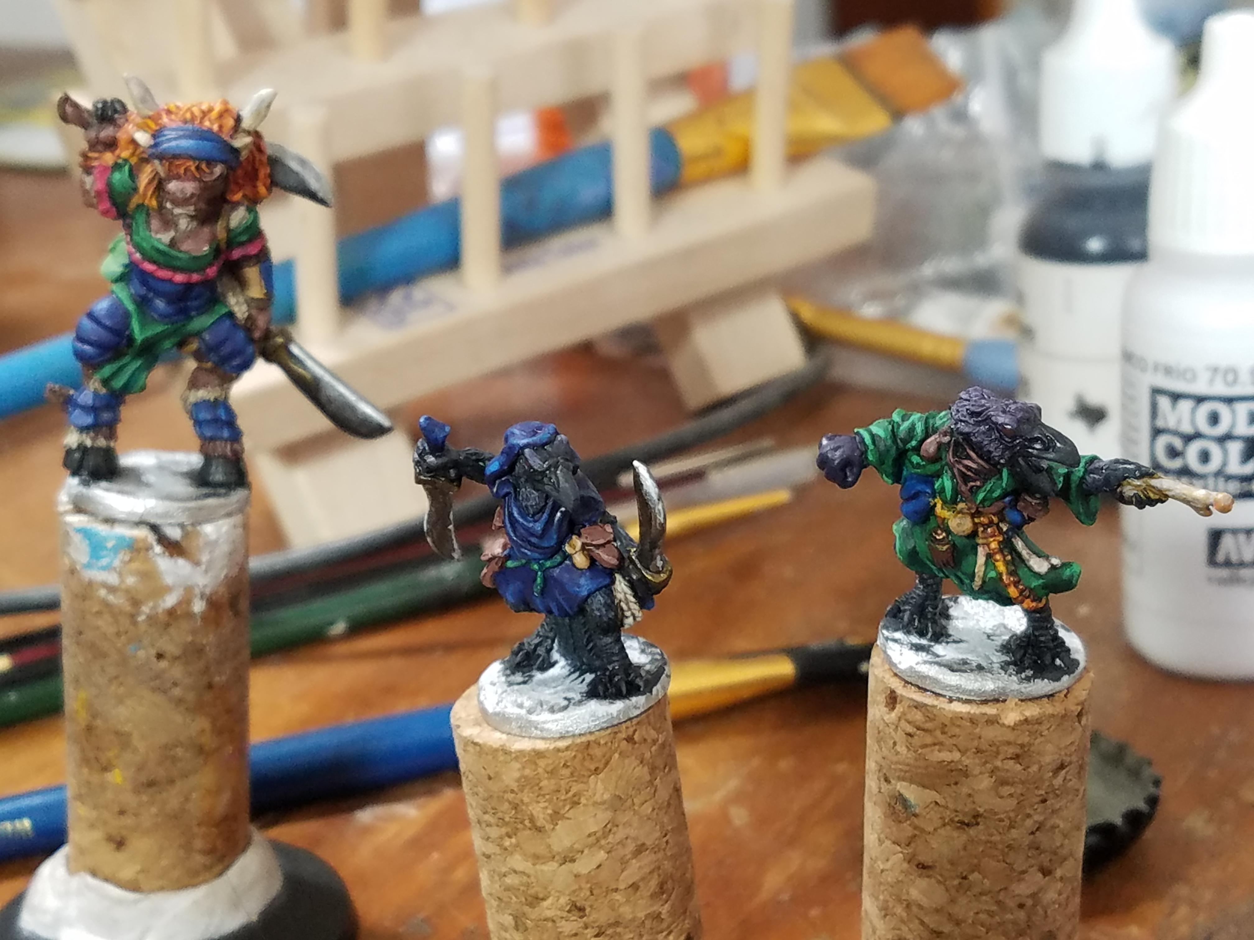 Adventurers, Animal Adventurers, Dakka Painting Challenge 2018, Dungeons And Dragons, Heroines In Sensible Shoes, Oathsworn, Work In Progress