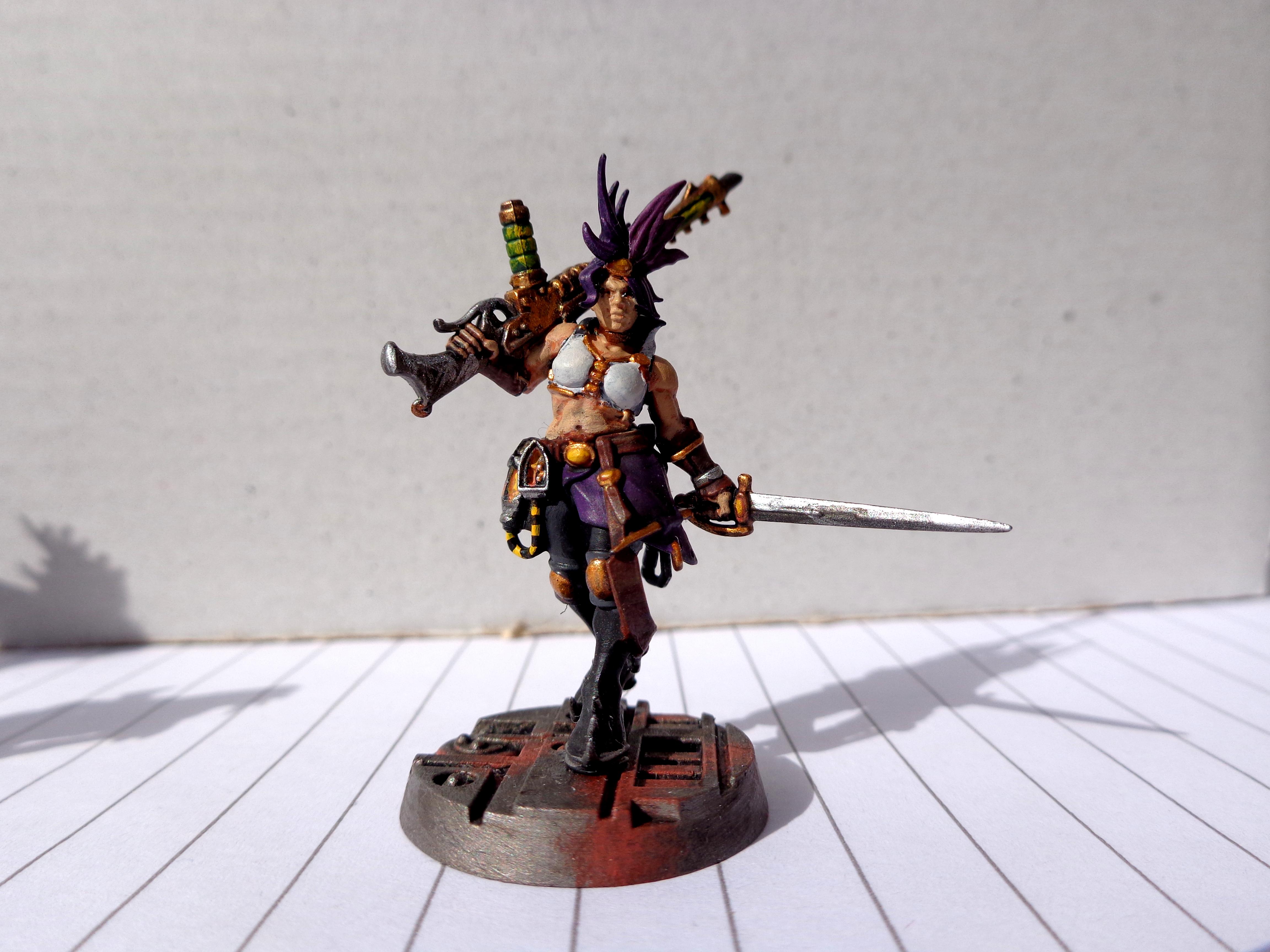 Escher, Gang, Ganger, Necromunda