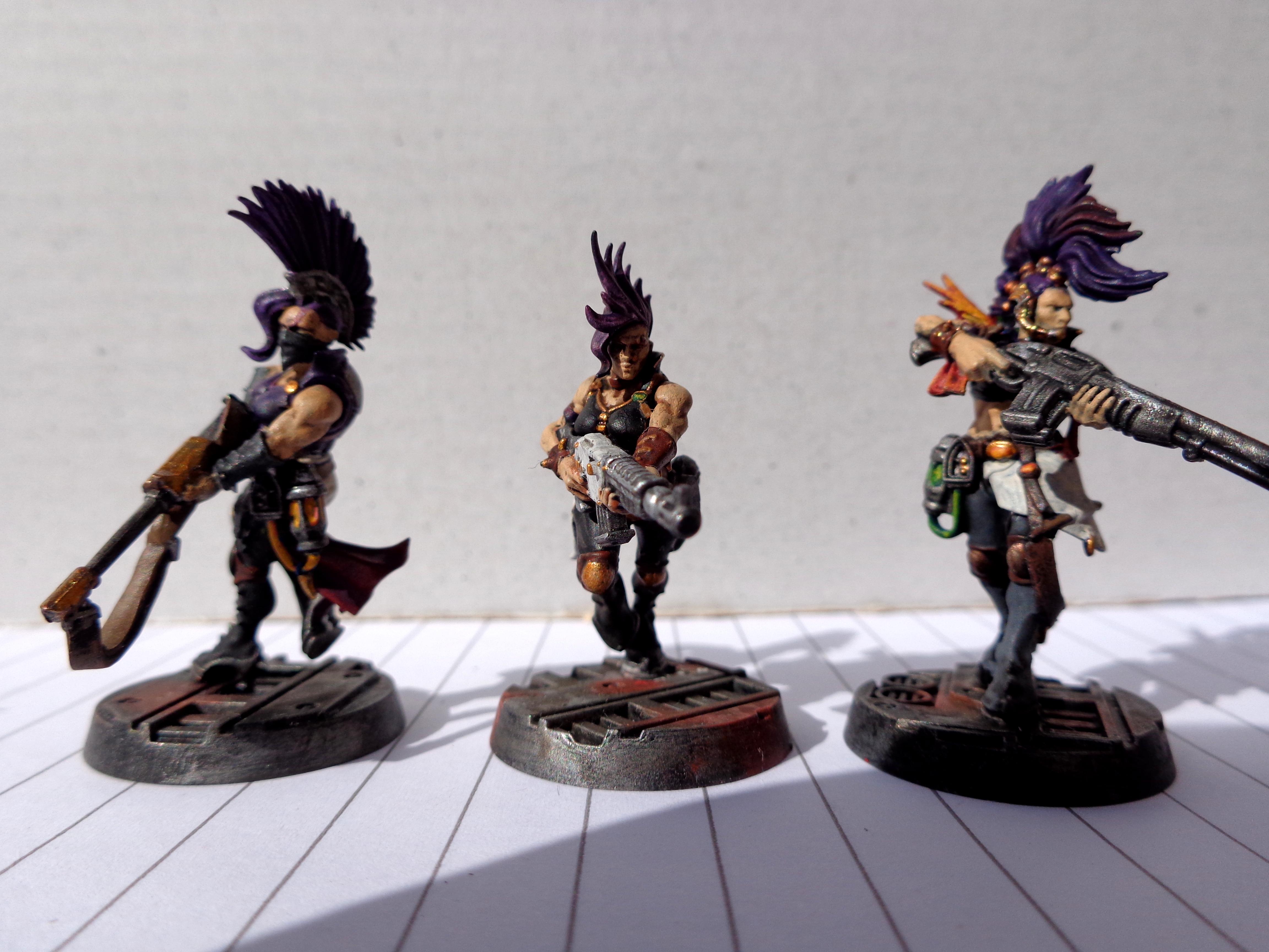 Escher, Gang, Ganger, Necromunda