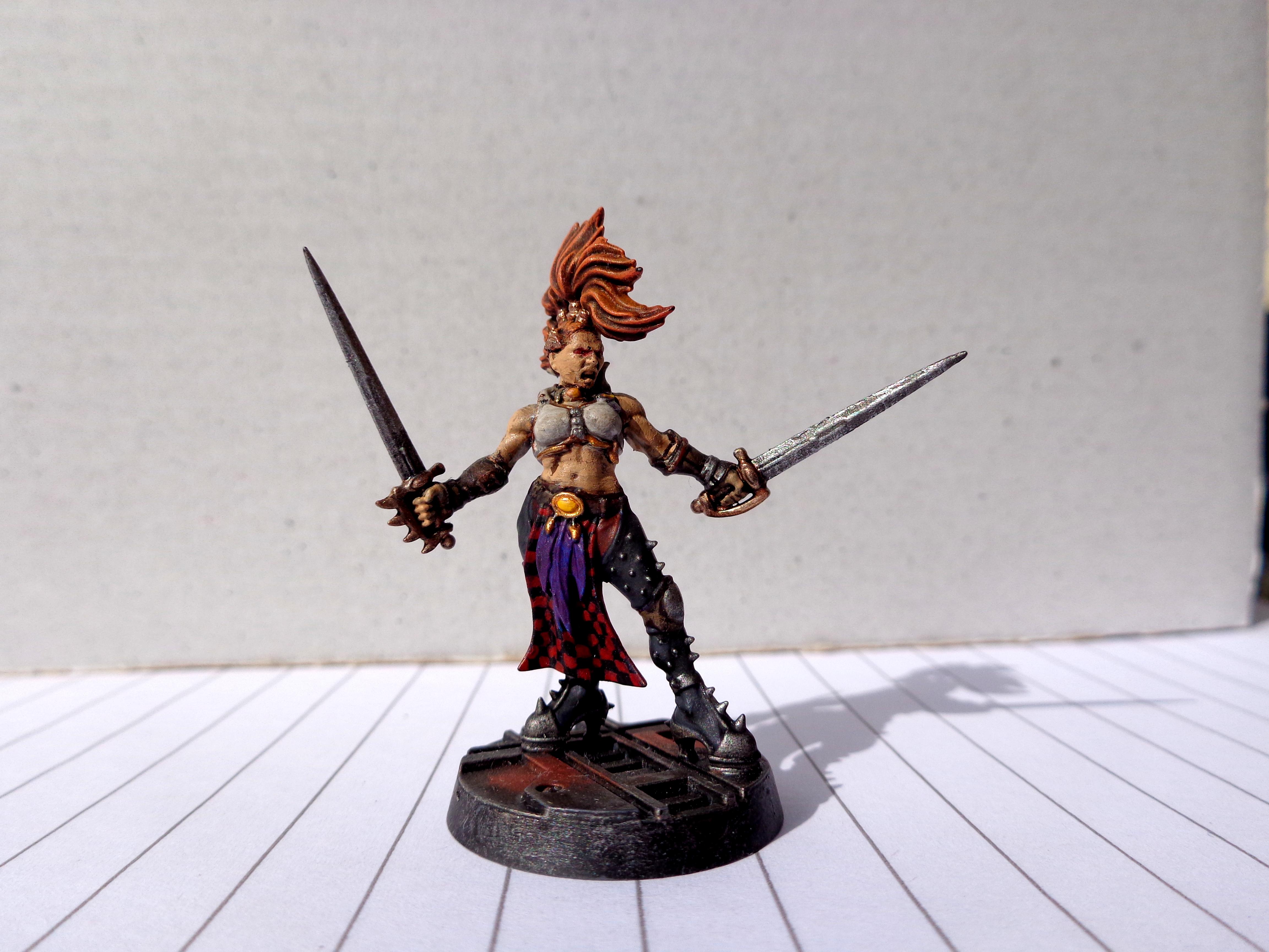 Escher, Gang, Ganger, N17, Necromunda